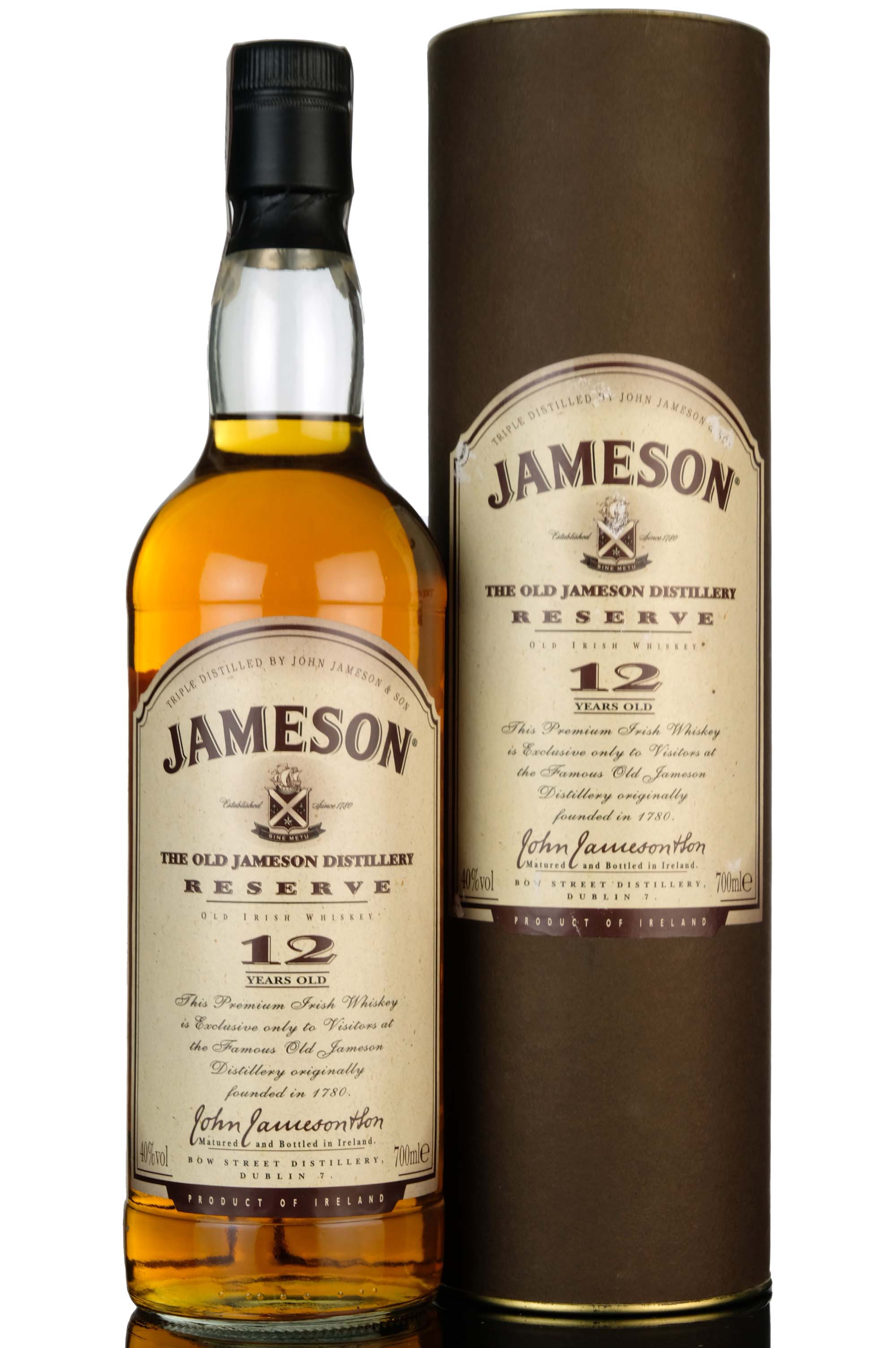 Jameson 12 Year Old - Reserve