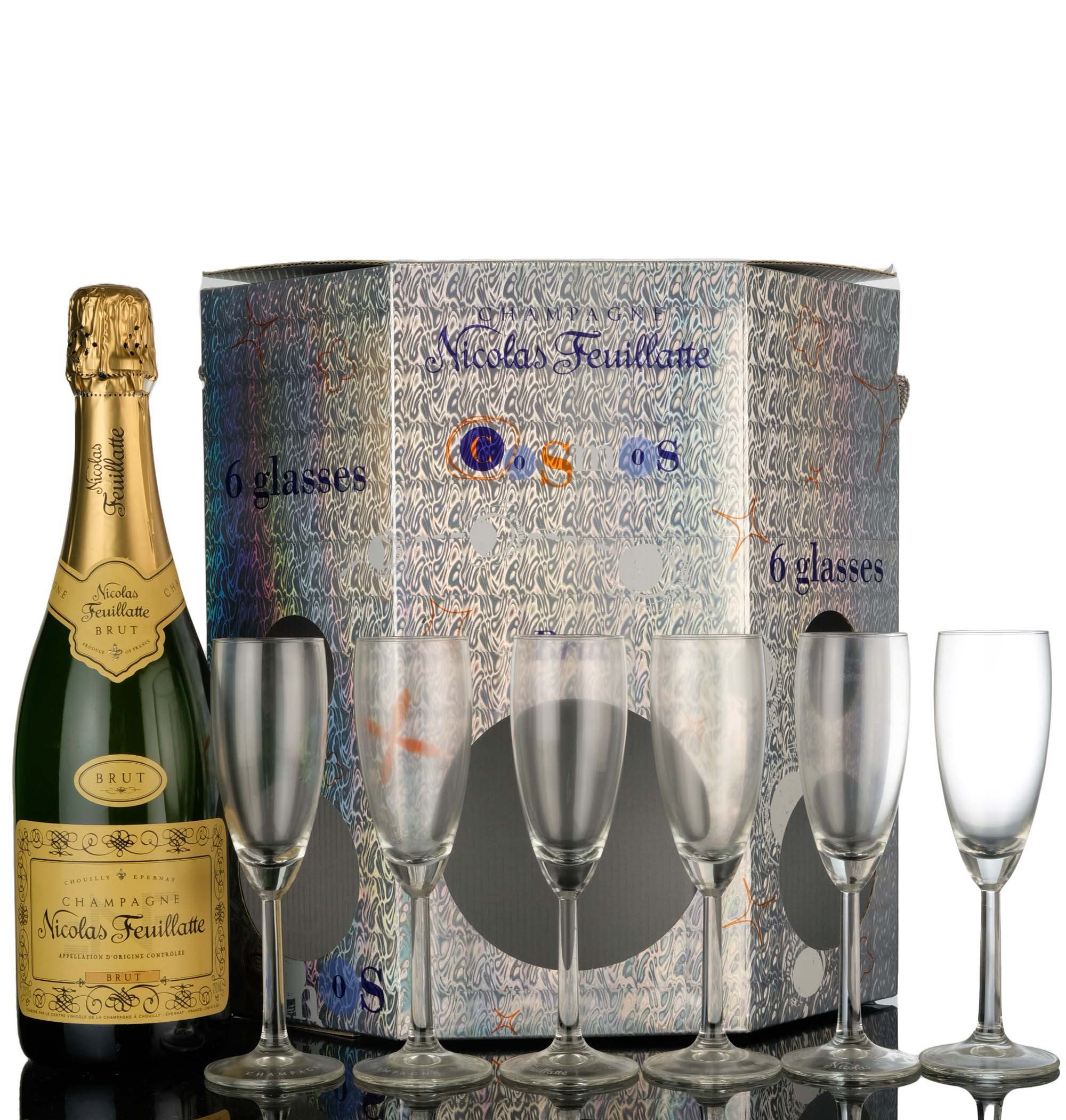 Nicolas Feuillatte Champagne - Presentation Set