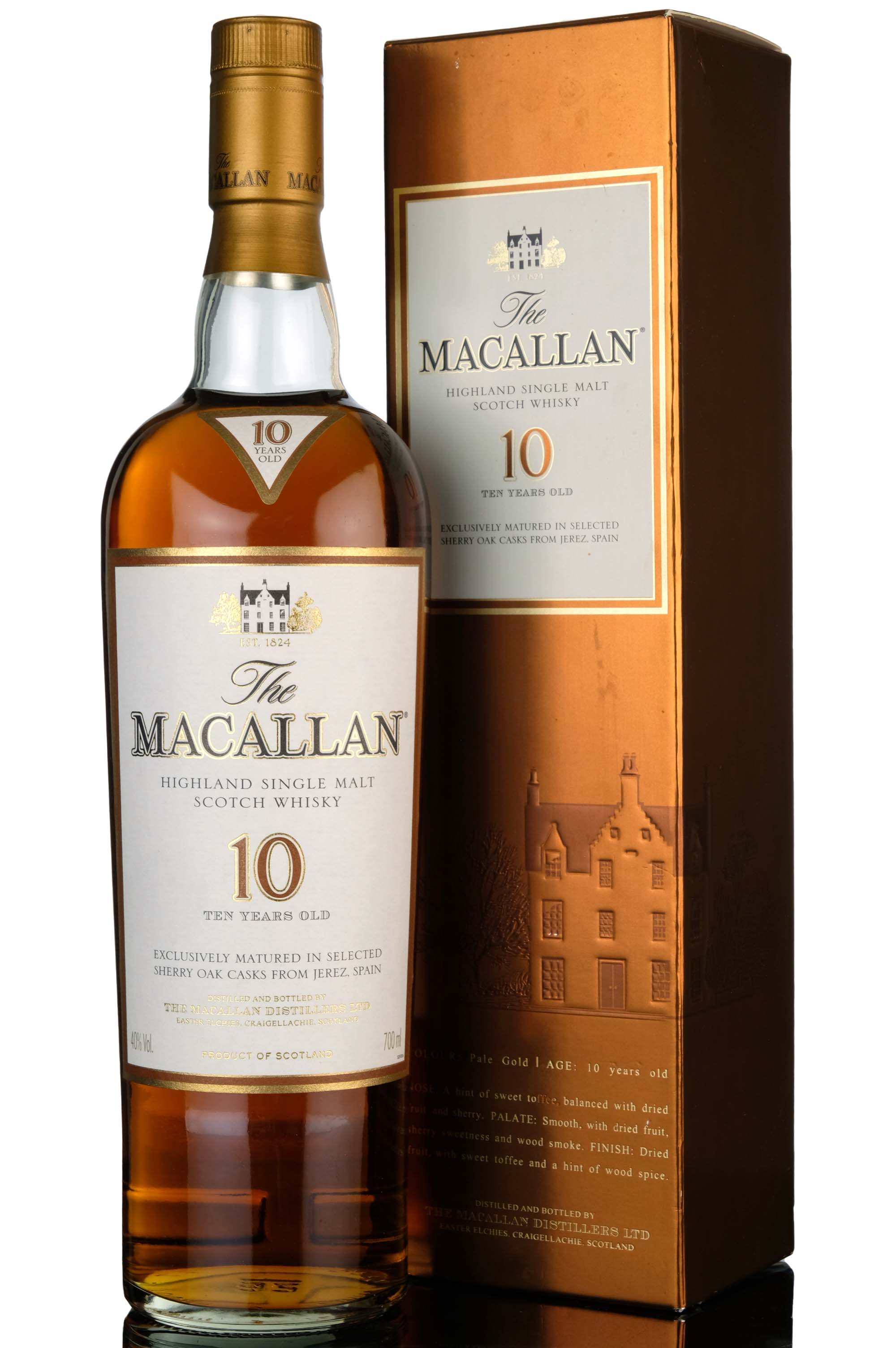 Macallan 10 Year Old - Sherry Cask - Mid 2000s