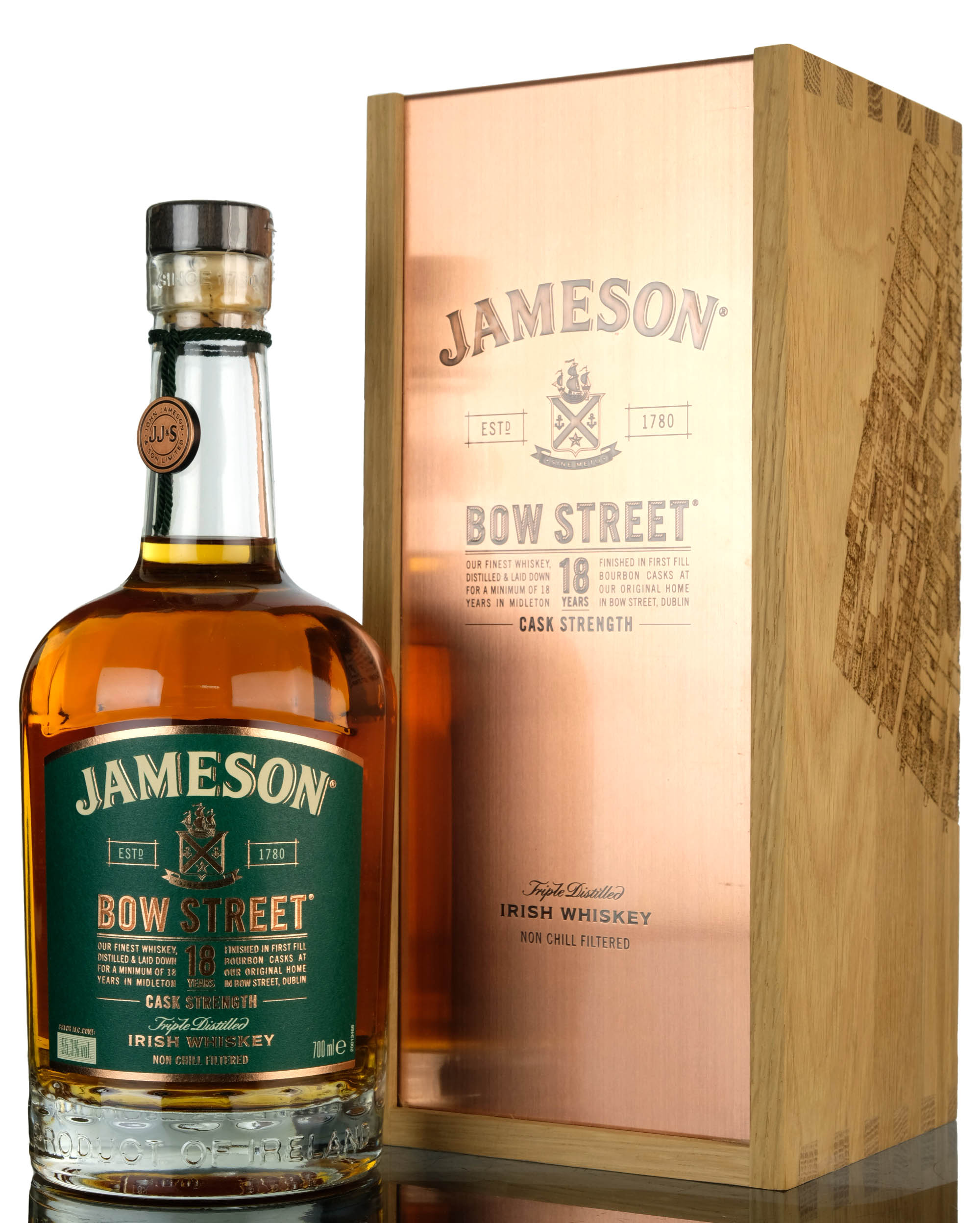 Jameson 18 Year Old - Bow Street Cask Strength - Batch 1 - 2018 Release