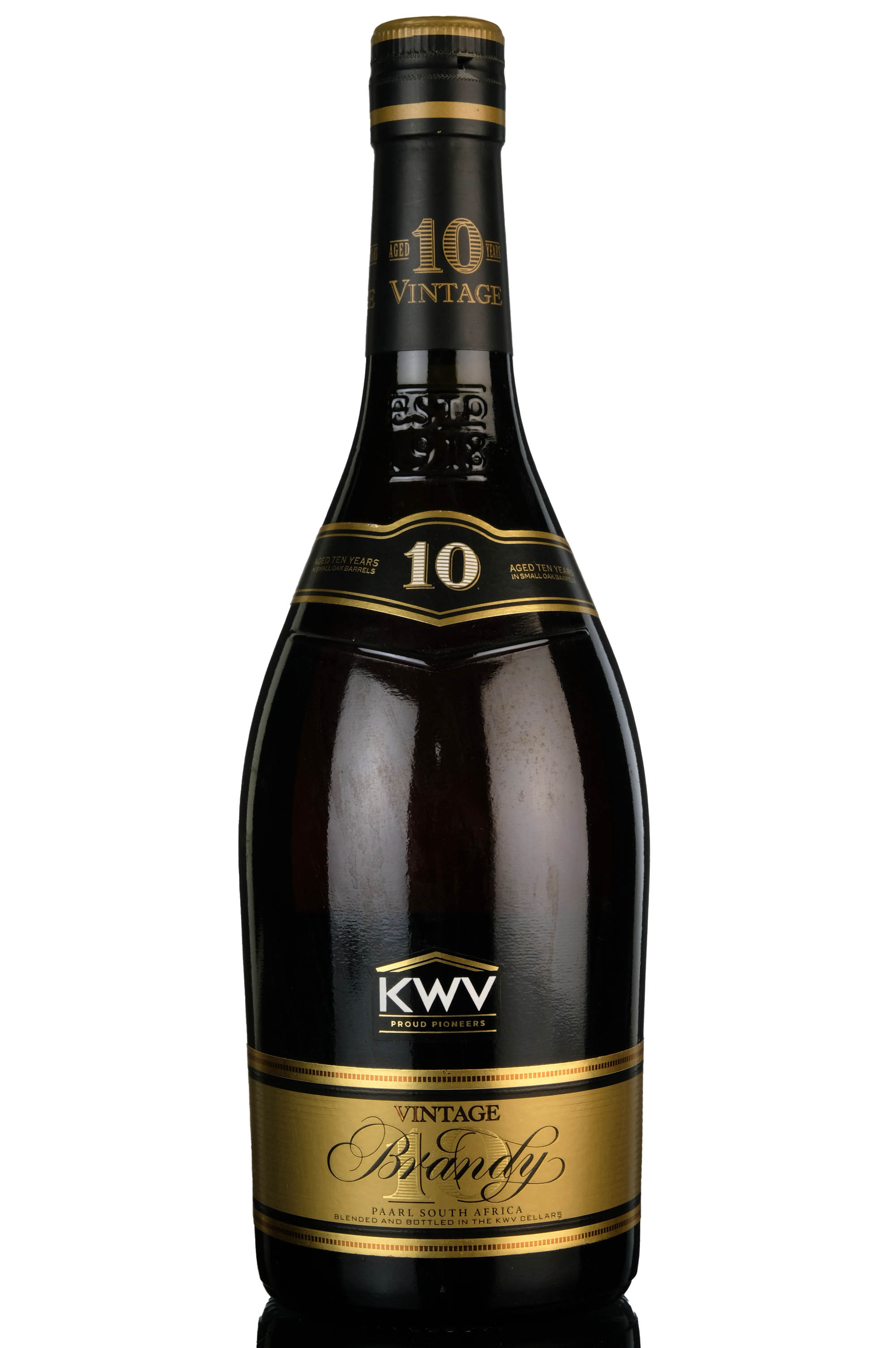 KWV 10 Year Old - Vintage Brandy