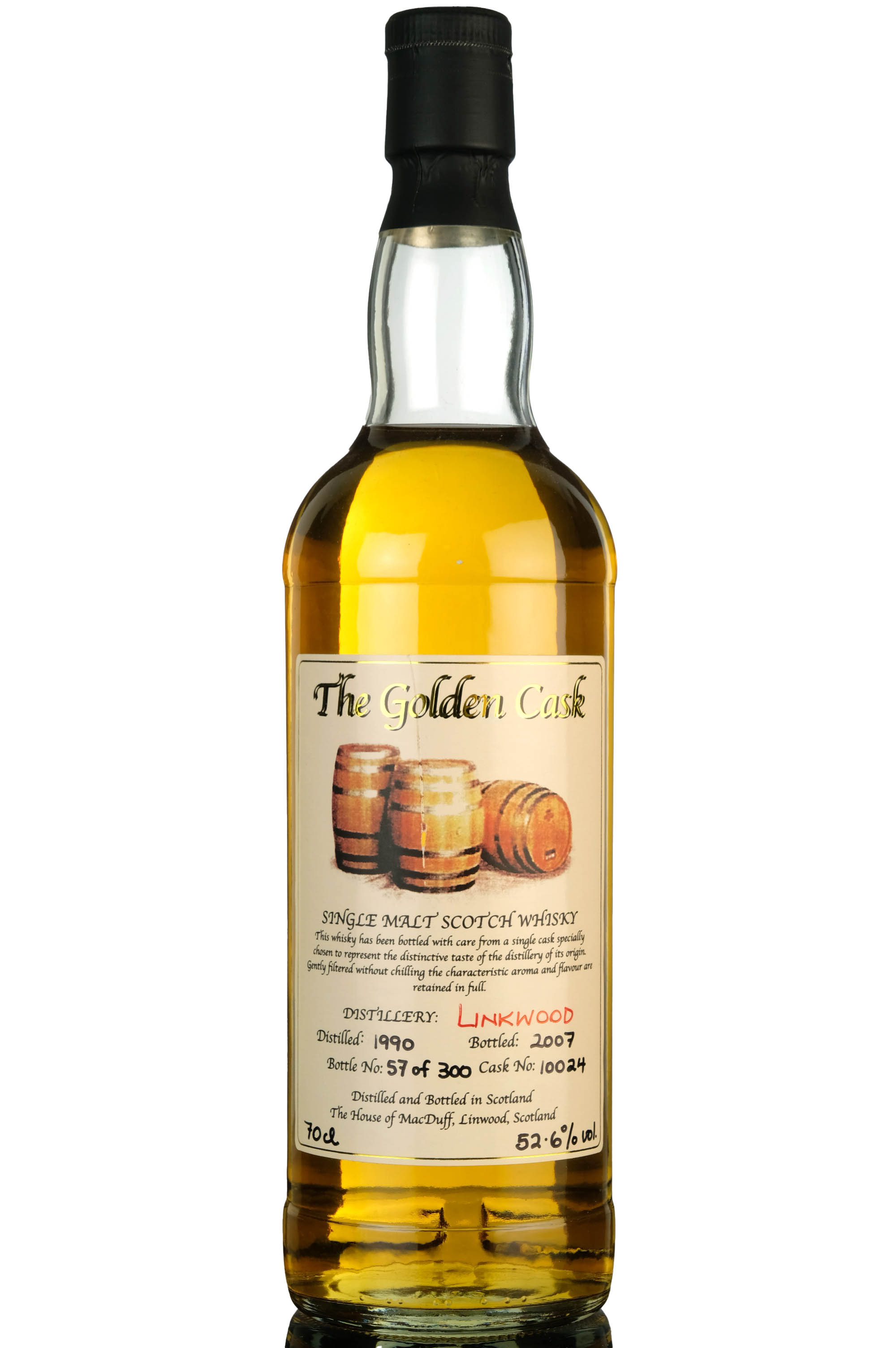 Linkwood 1990-2007 - The Gold Cask - Single Cask 10024