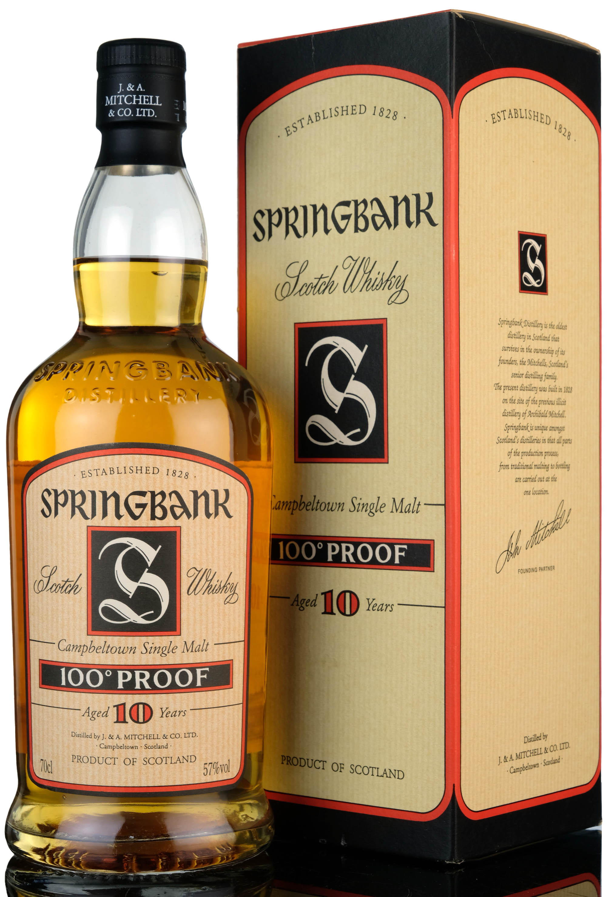 Springbank 10 Year Old - 2000s - 100 Proof