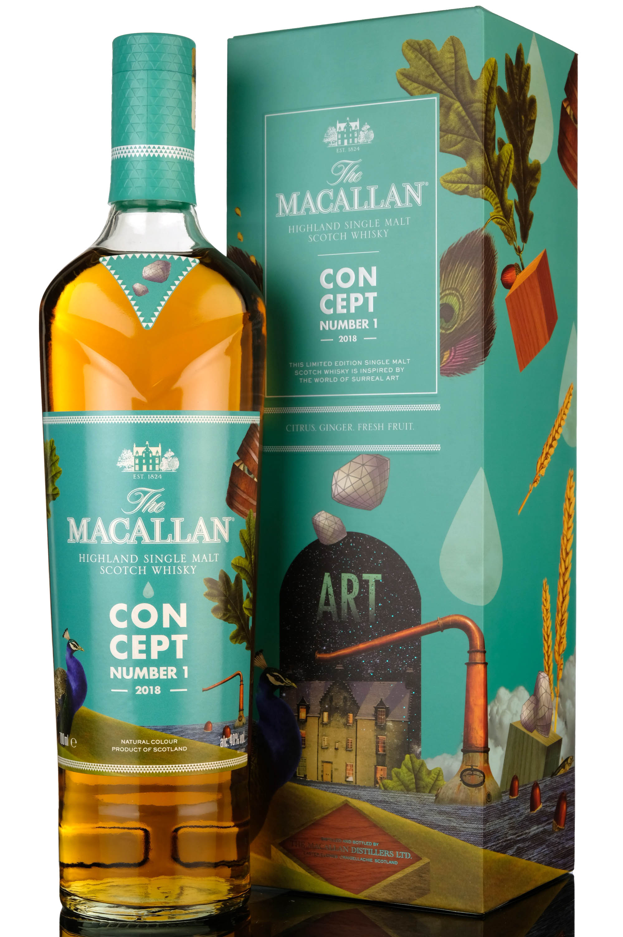 Macallan Concept Number 1 - The World Of Surreal Art - 2018 Release