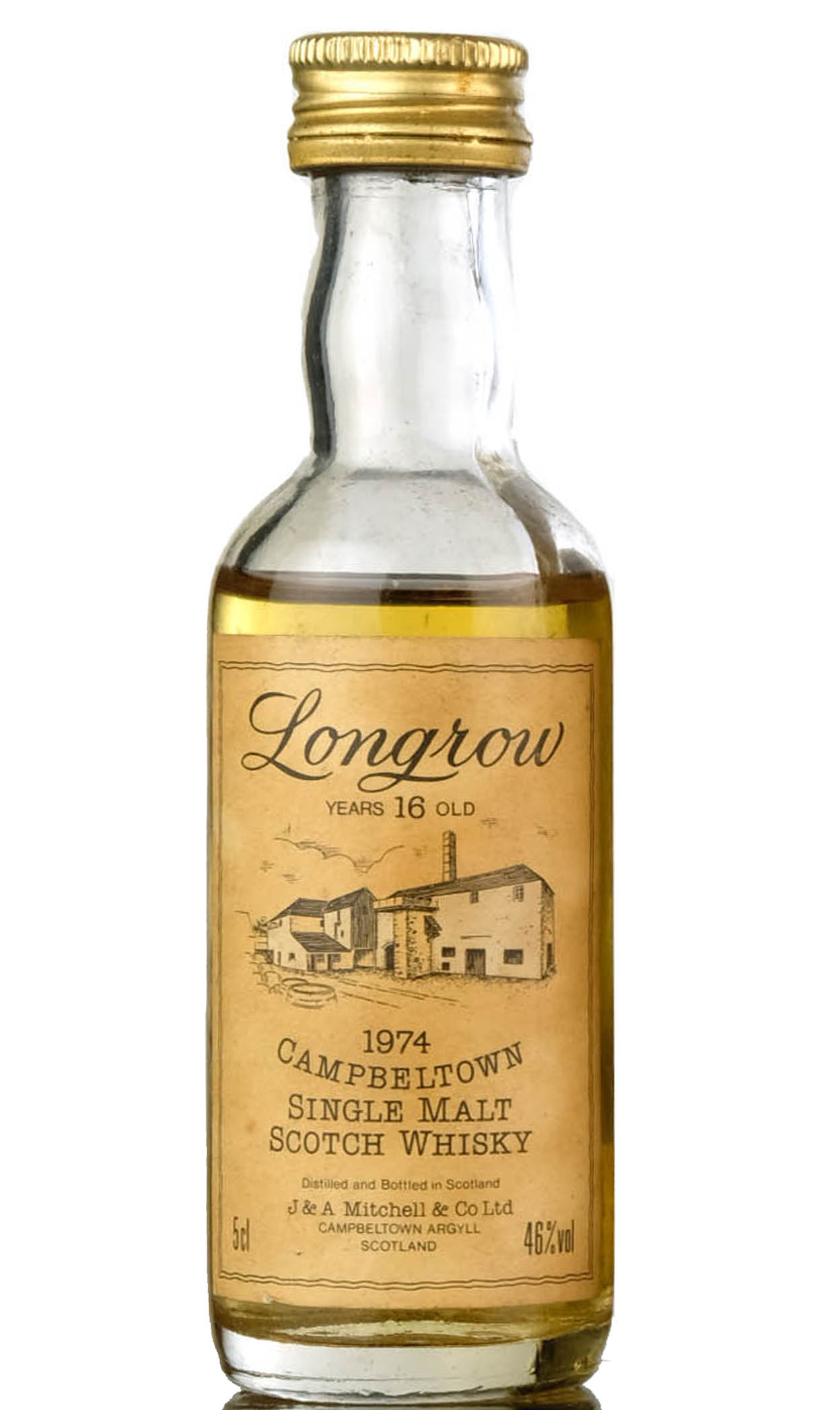 Longrow 1974 - 16 Year Old - Miniature