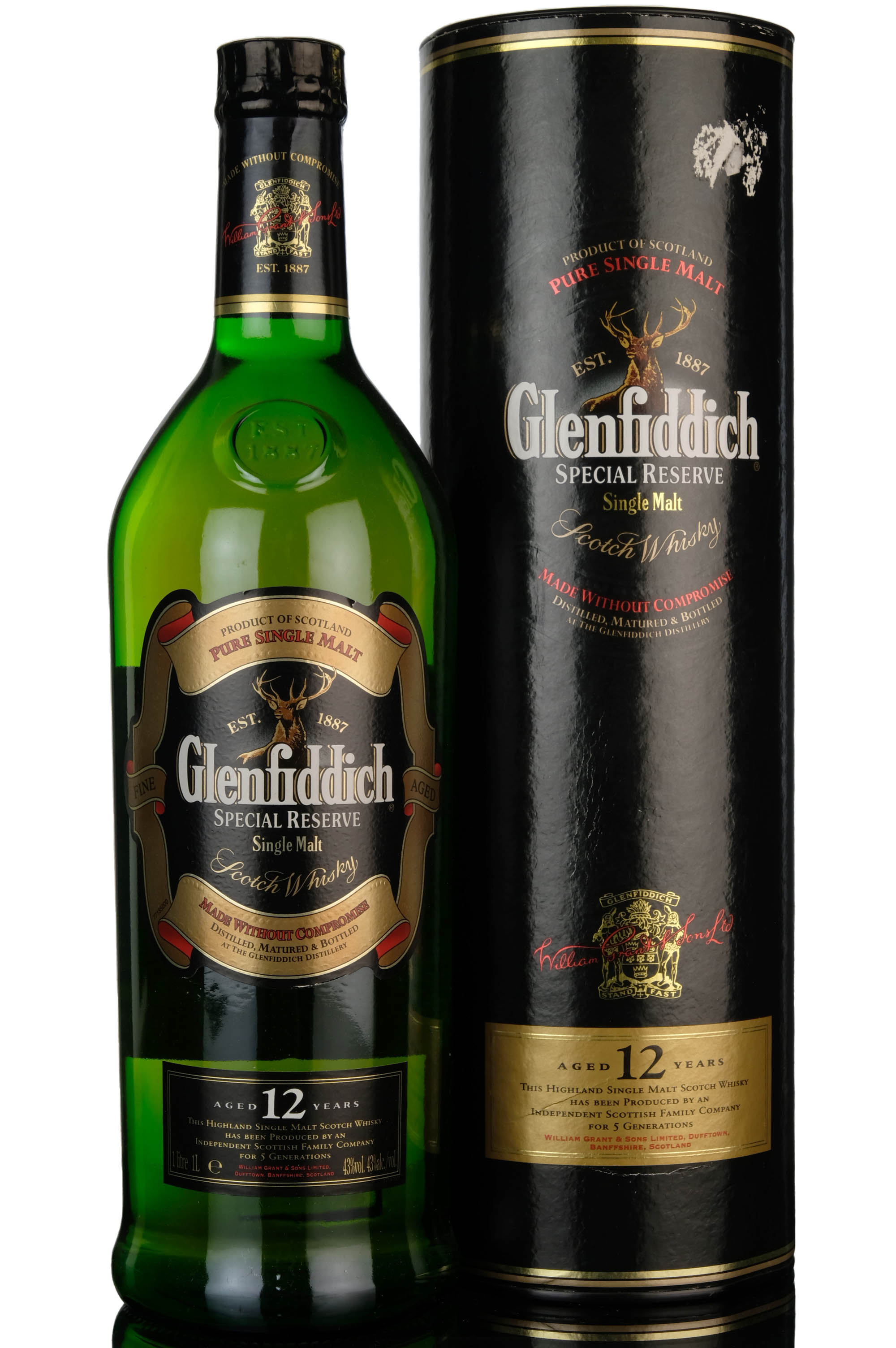 Glenfiddich 12 Year Old - Special Reserve - 1 Litre
