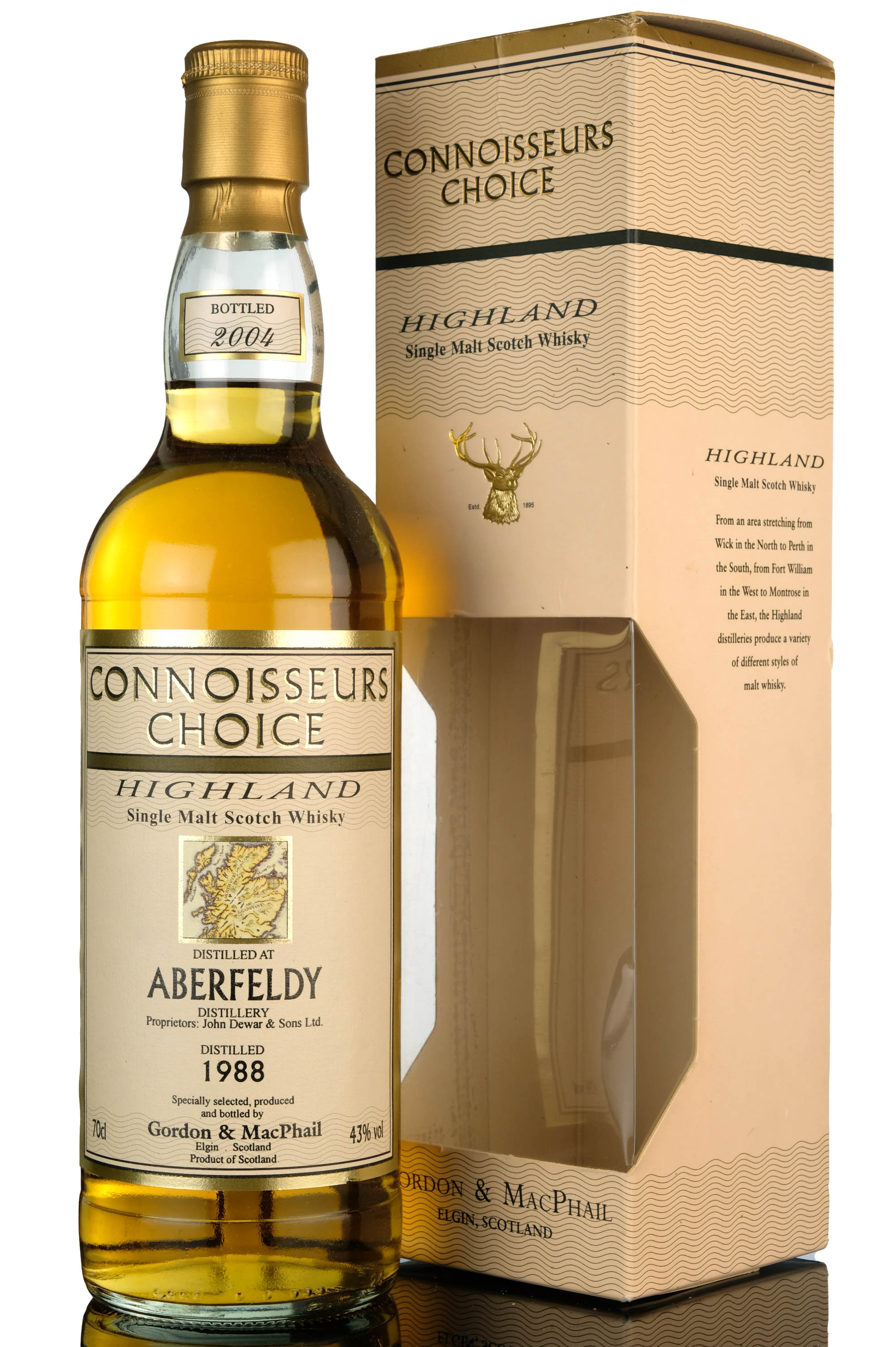 Aberfeldy 1988-2004 - Gordon & MacPhail - Connoisseurs Choice