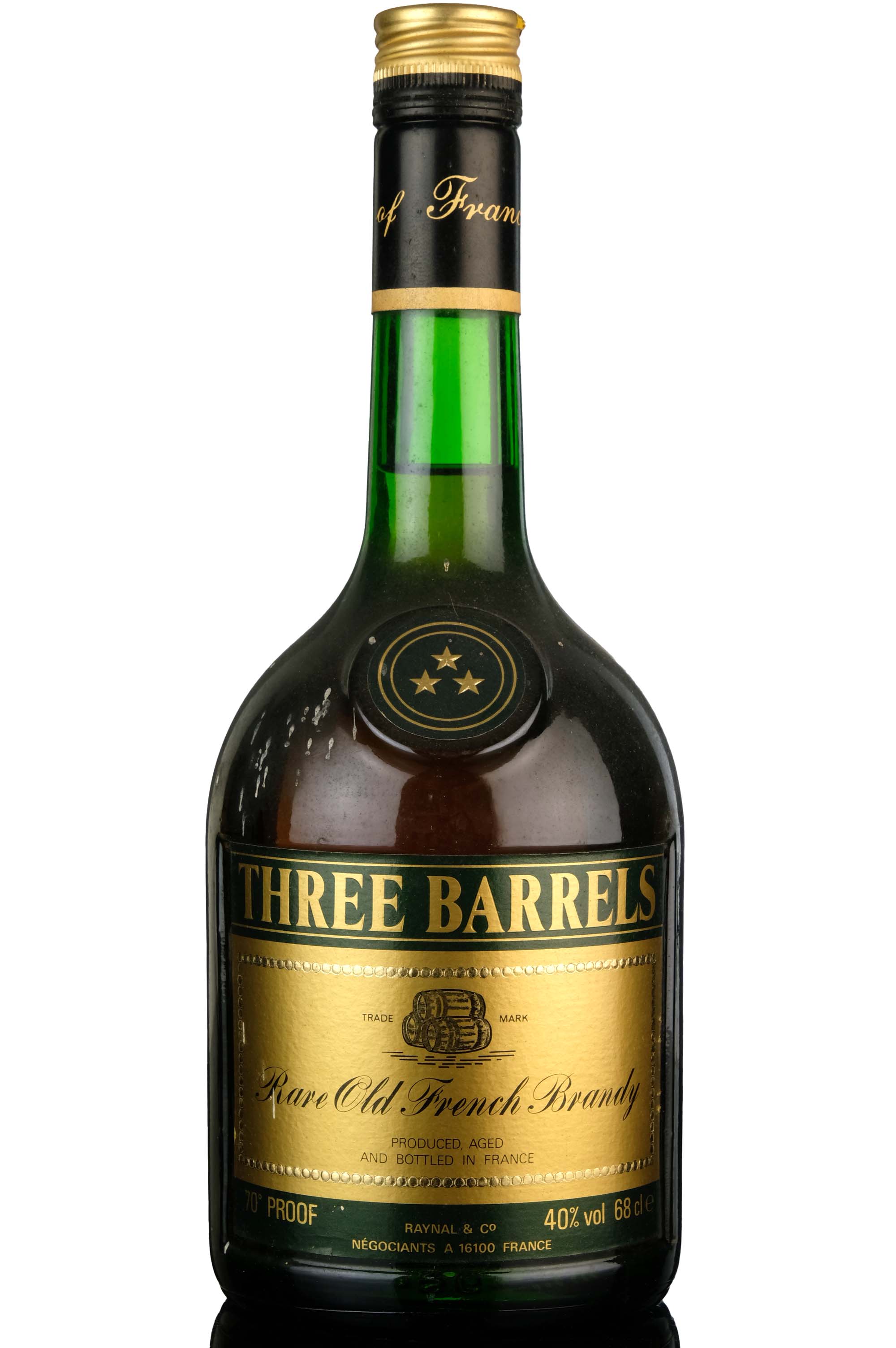Three Barrels 3 Star Brandy