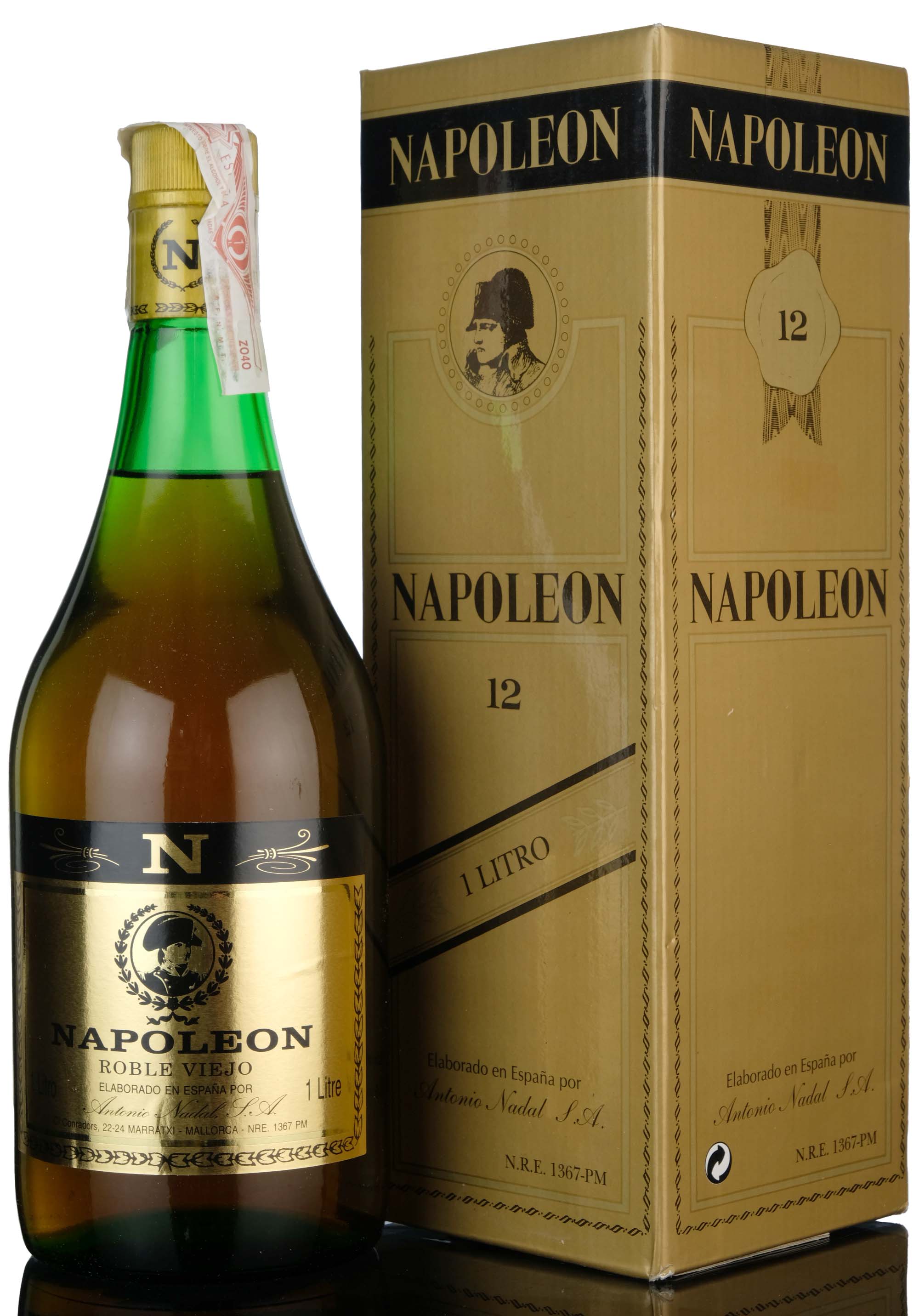 Napoleon Roble Viejo Brandy - 1 Litre