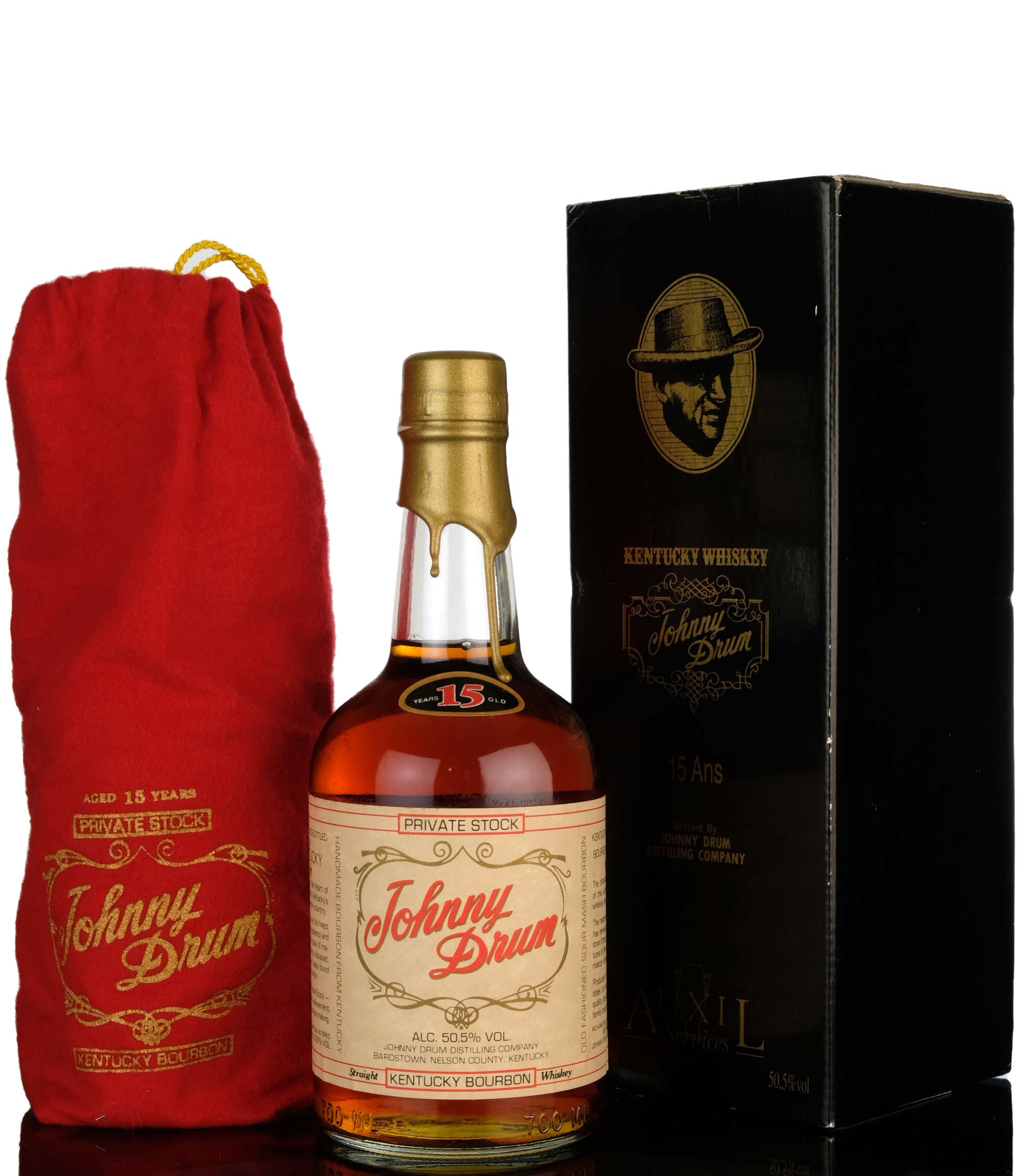 Johnny Drum 15 Year Old - Private Stock - 101 Proof