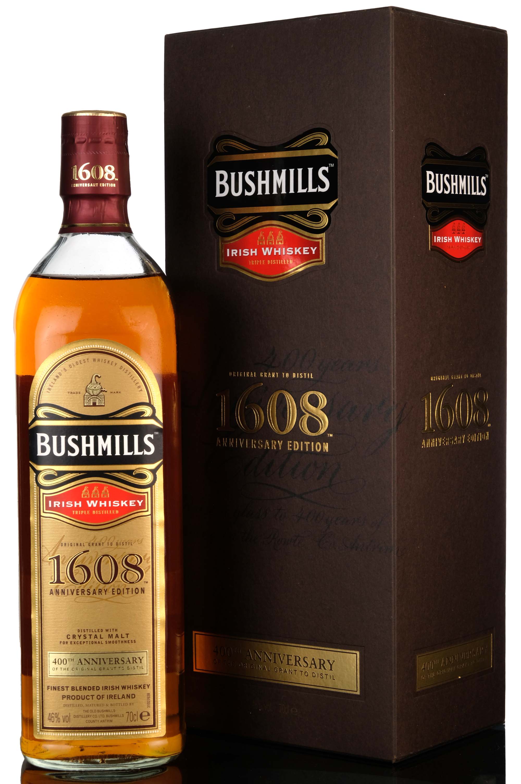 Bushmills 1608 400th Anniversary Of The Original Grant To Distill - 2008 Release