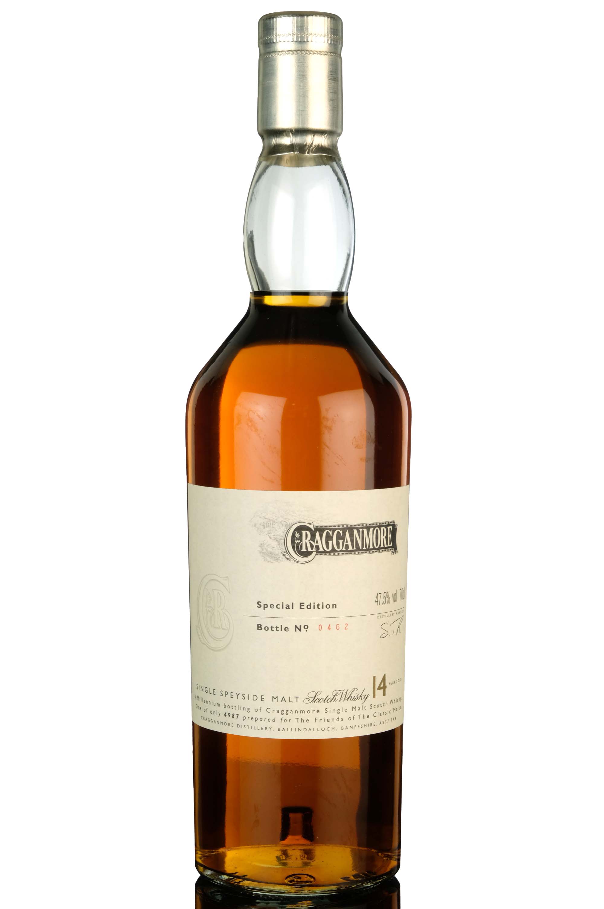Cragganmore 14 Year Old - Friends Of The Classic Malts - 2000 Release