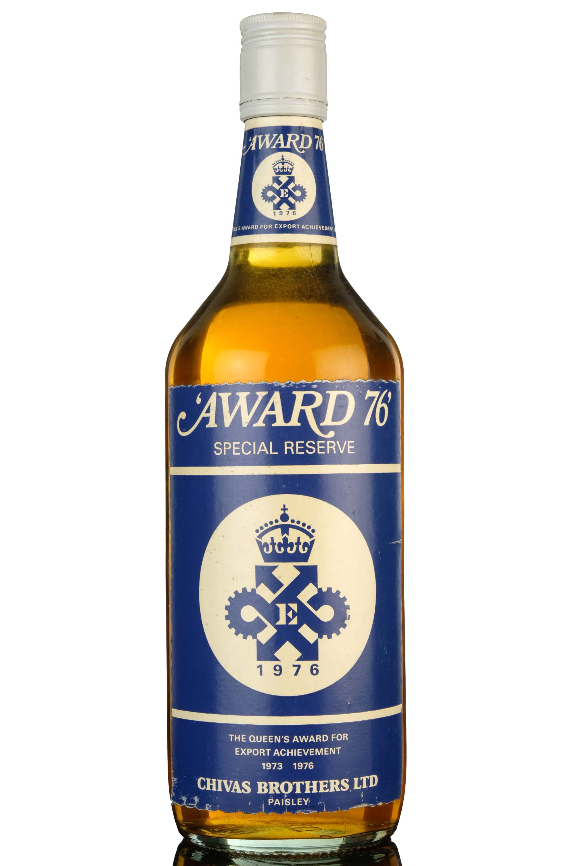 Chivas Brothers Special Reserve - The Queens Award For Export Achievement 1973-1976