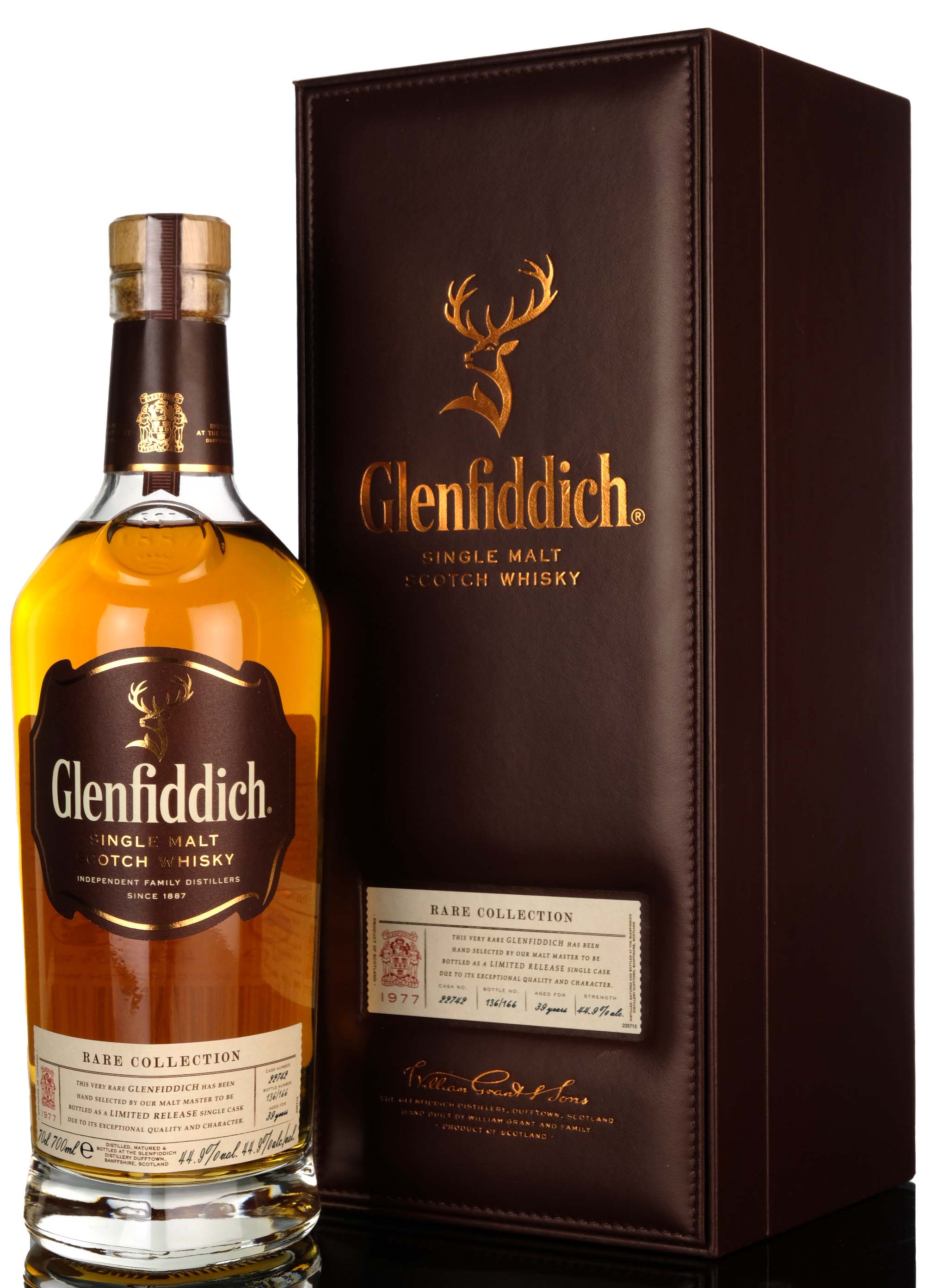 Glenfiddich 1977-2017 - 39 Year Old - Rare Collection - Single Cask 22742