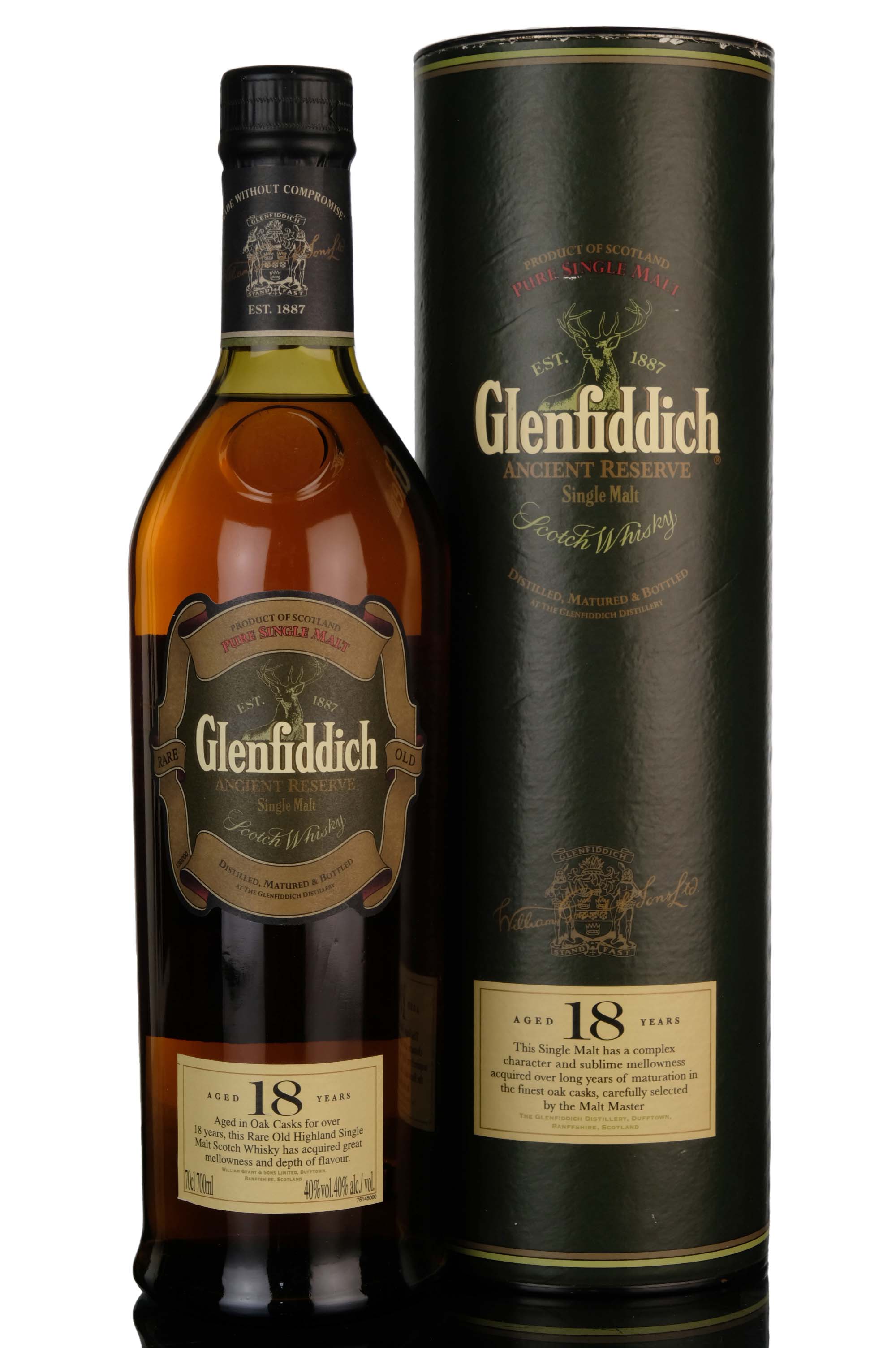 Glenfiddich 18 Year Old - Ancient Reserve - 2000s