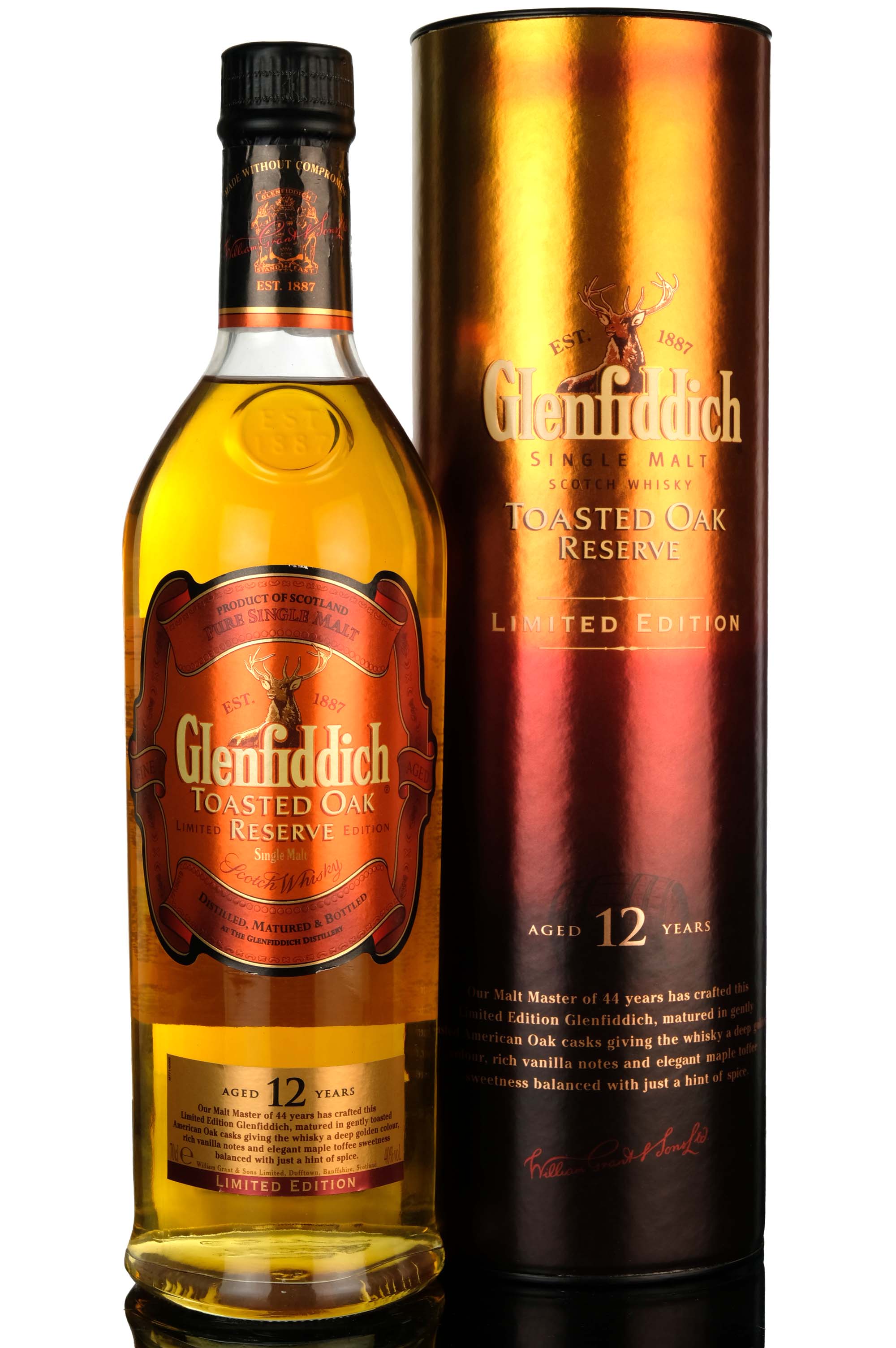 Glenfiddich 12 Year Old - Toasted Oak - 2006 Release