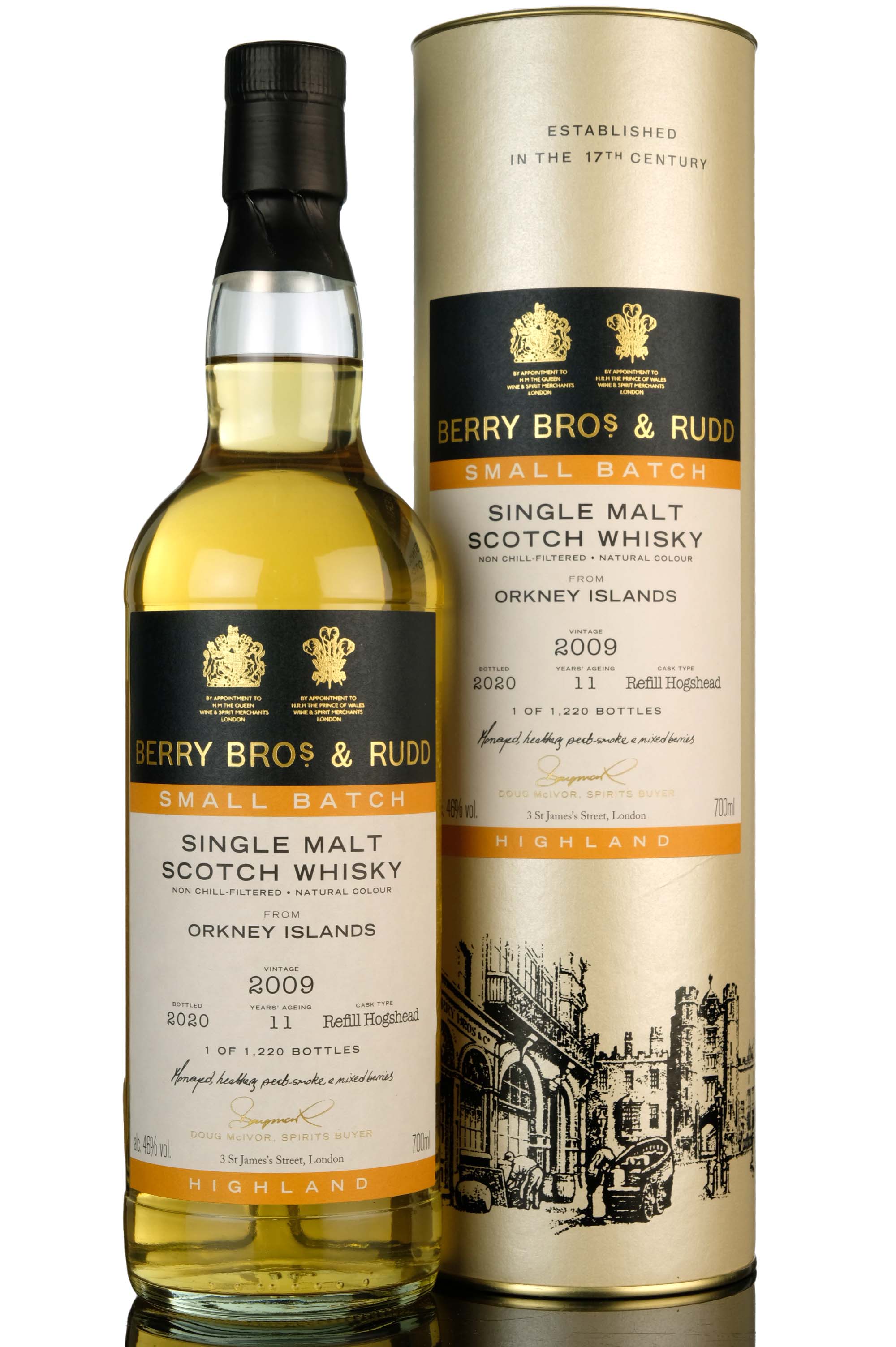 Orkney 2009-2020 - 11 Year Old - Berry Bros & Rudd - Small Batch