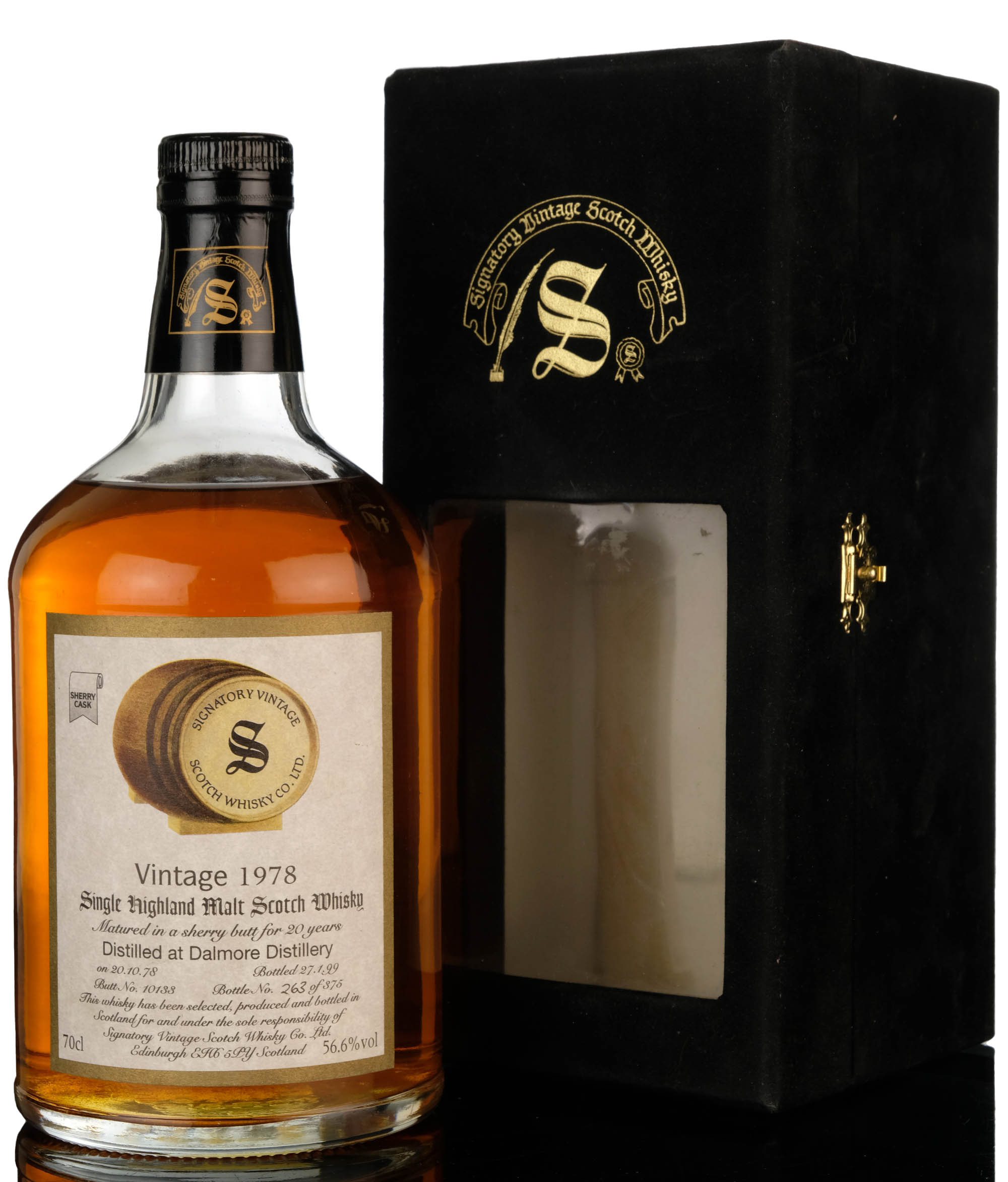 Dalmore 1978-1999 - 20 Year Old - Signatory Vintage - Single Cask 10133