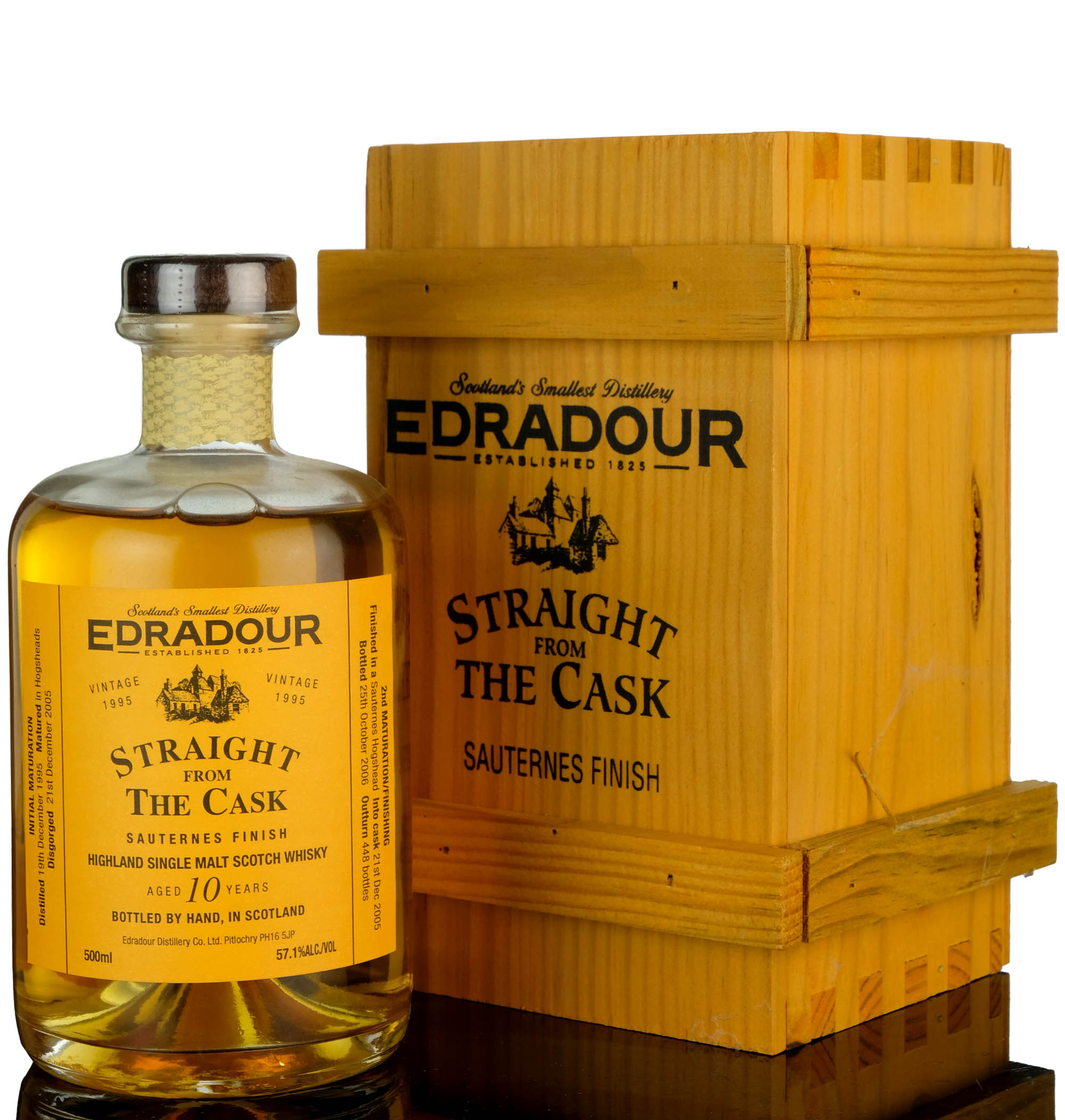 Edradour 1995-2006 - 11 Year Old - Straight From The Cask