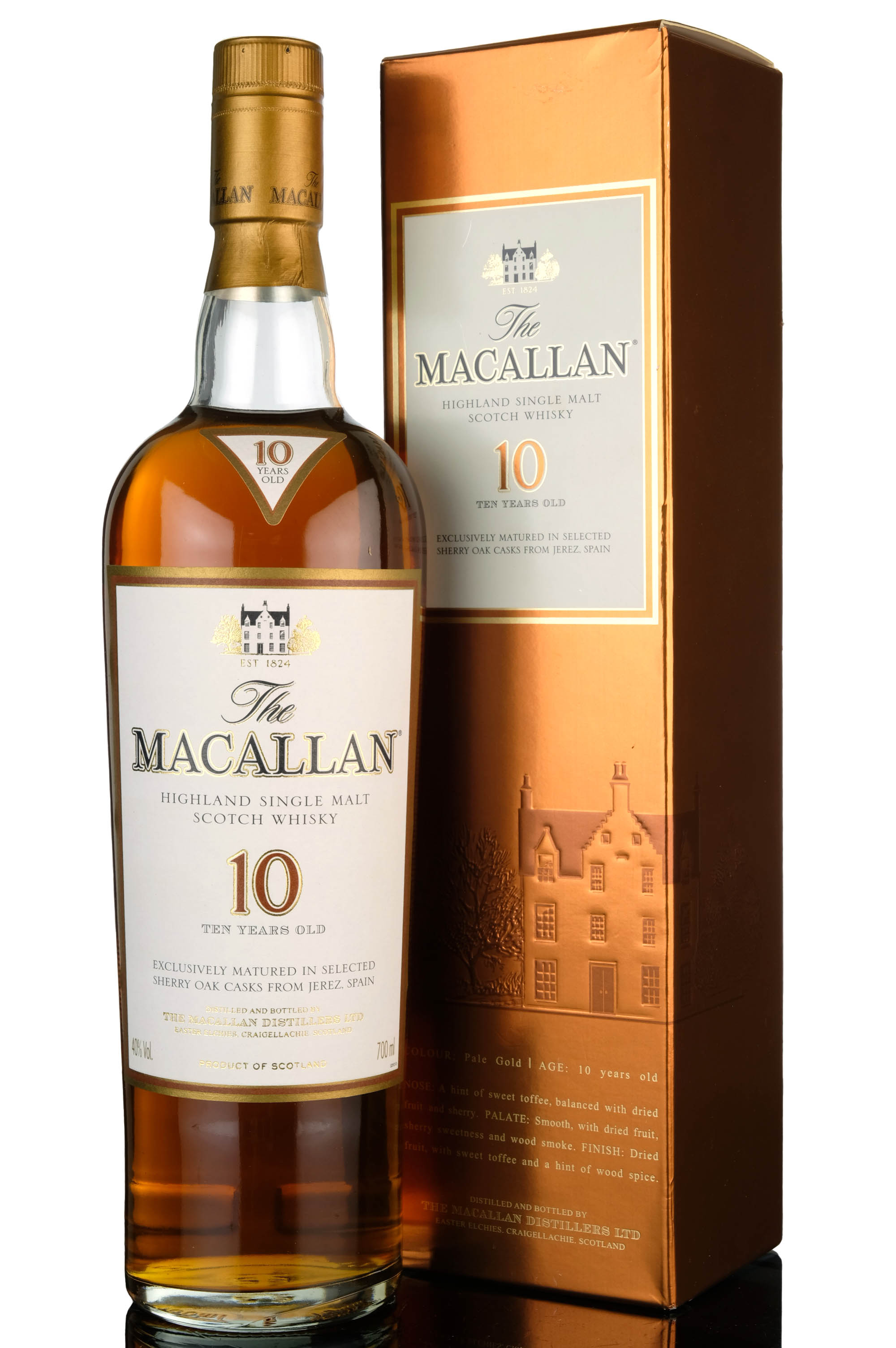 Macallan 10 Year Old - Sherry Cask - Mid 2000s