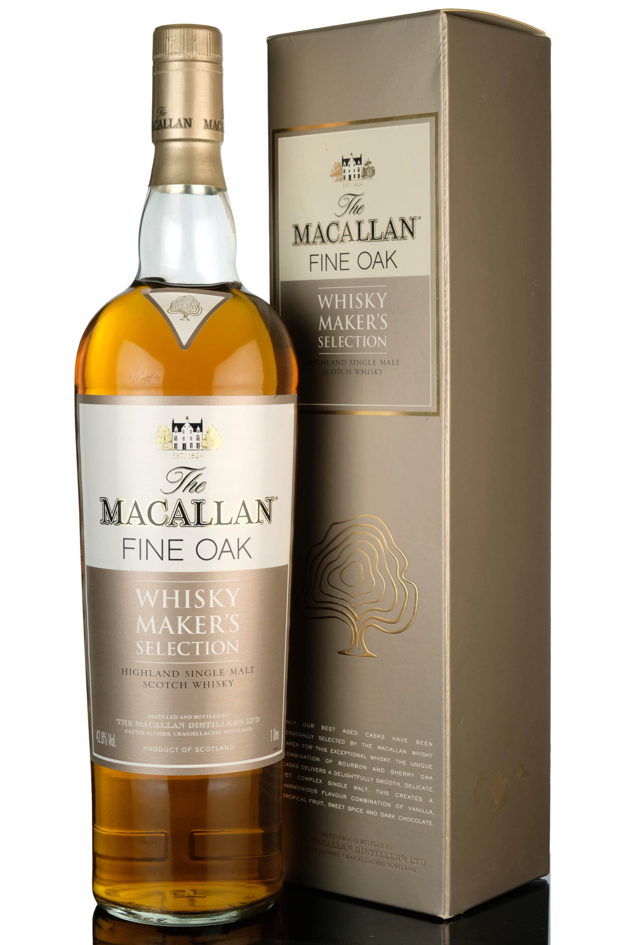 Macallan Fine Oak - Whisky Makers Selection - 2006 Release - 1 Litre