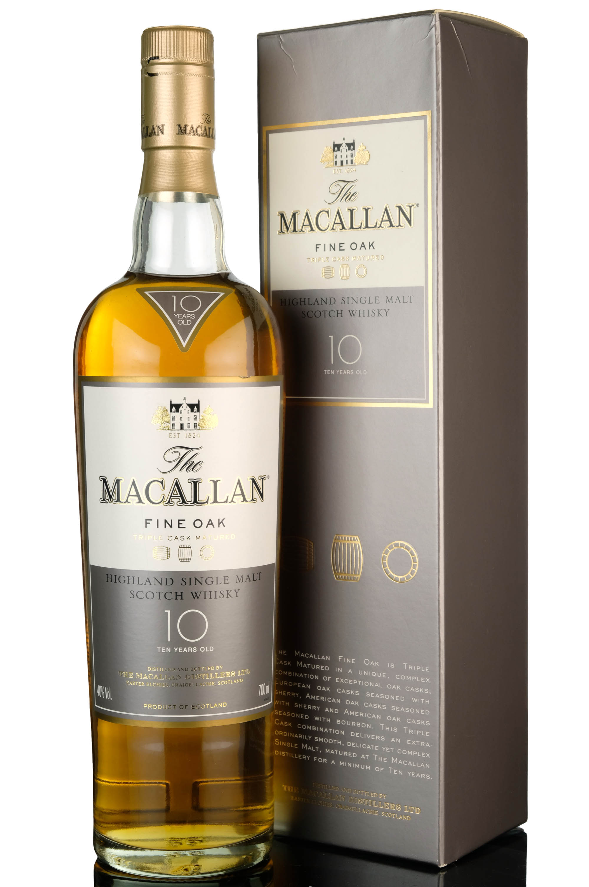 Macallan 10 Year Old - Fine Oak - Mid 2000s