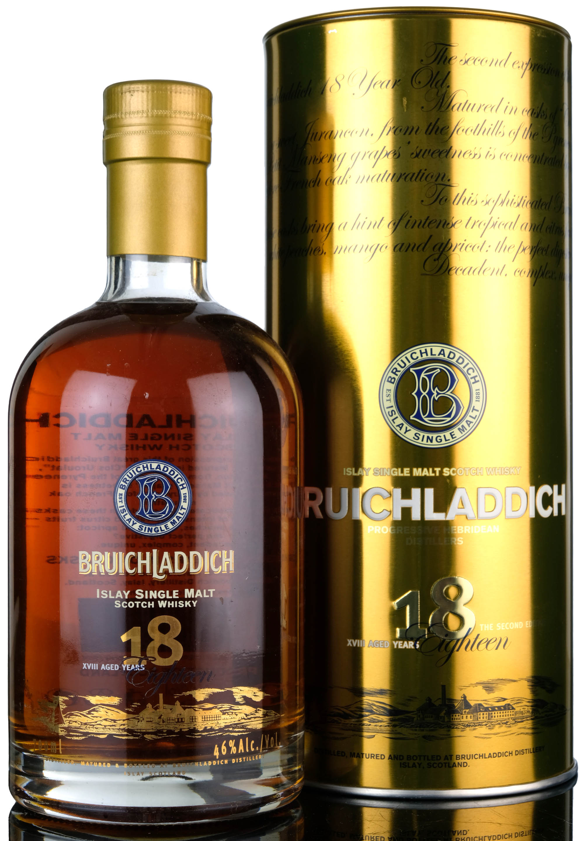 Bruichladdich 18 Year Old - 2nd Edition - 2011 Release