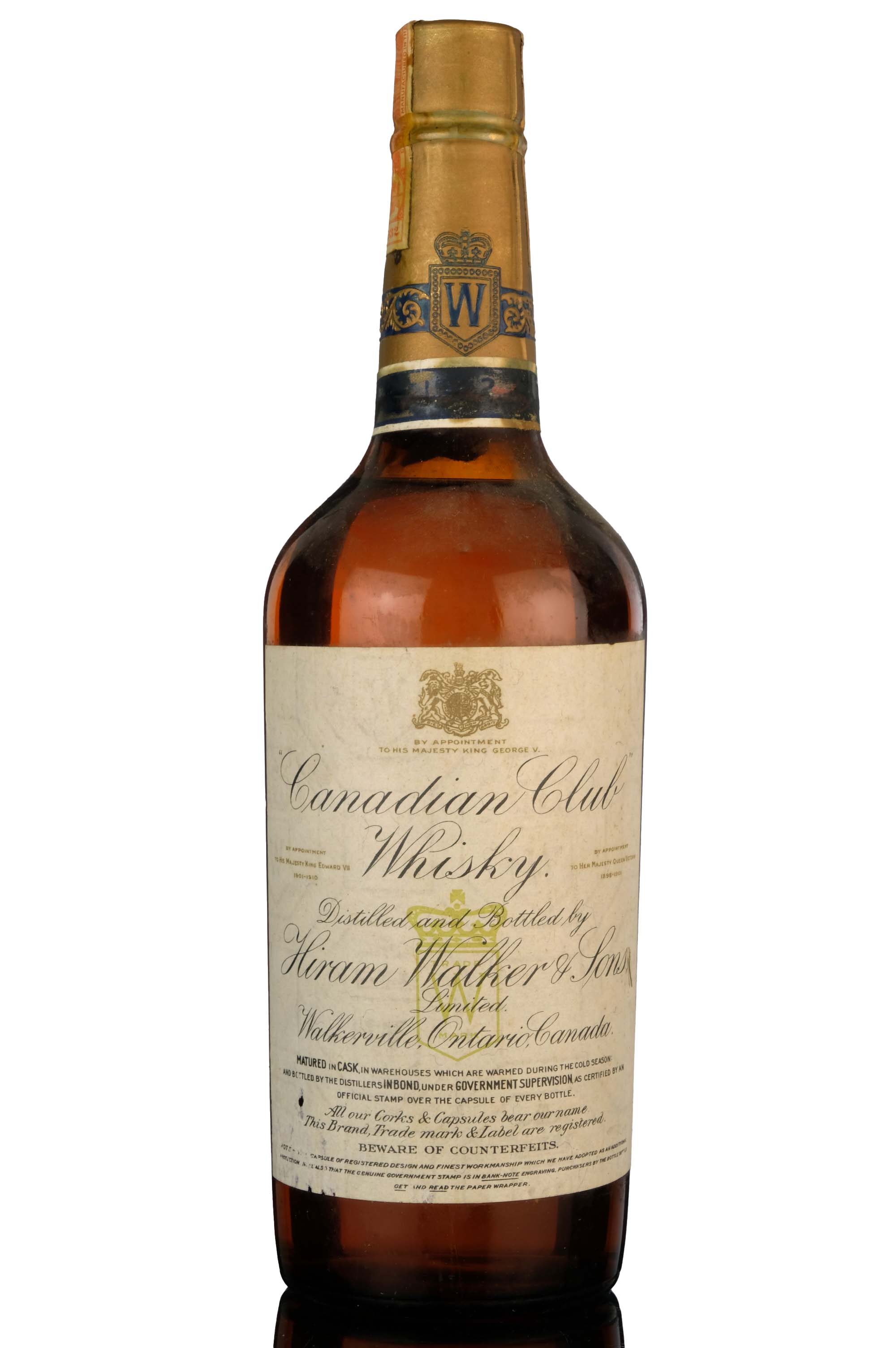 Canadian Club - Bottled 1932