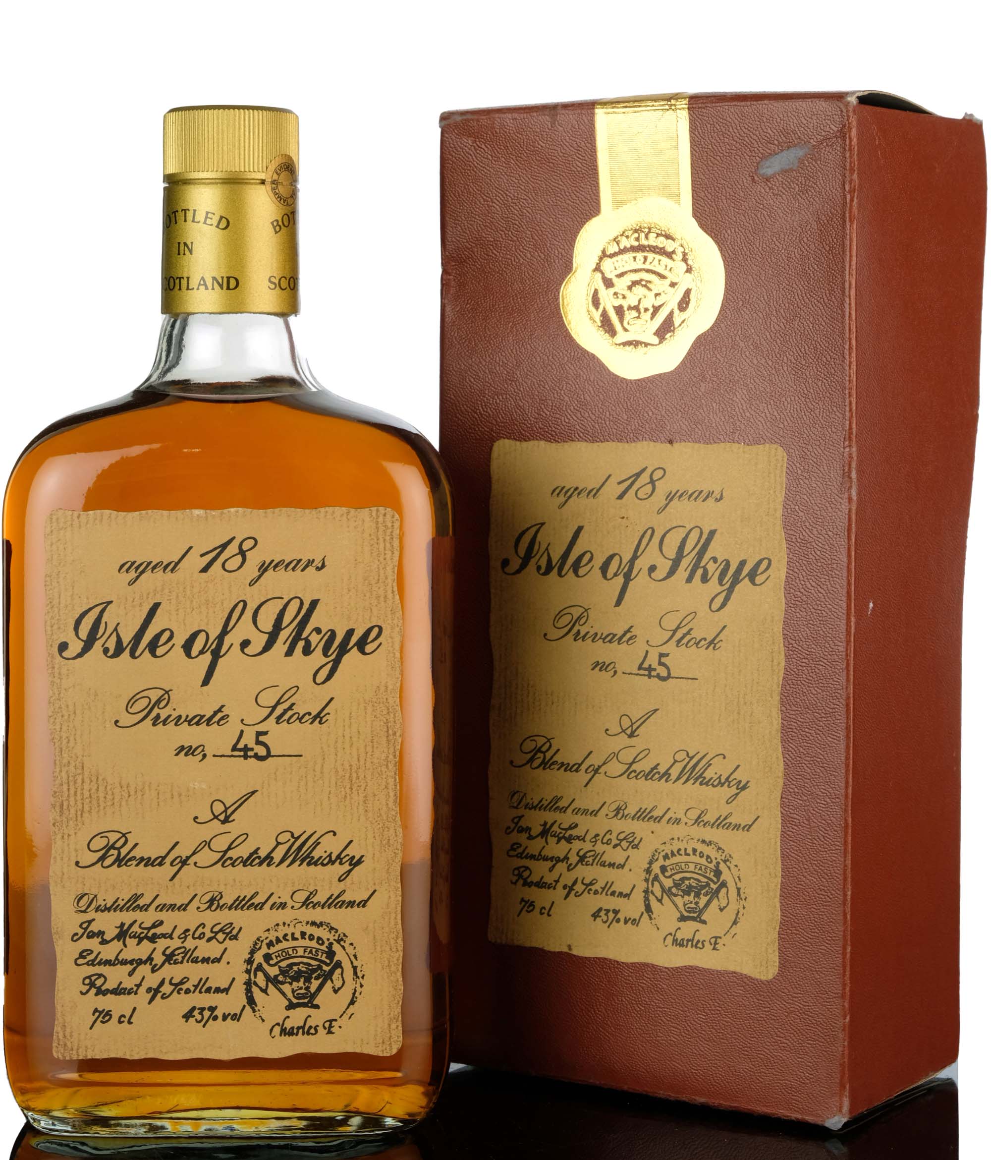 Isle Of Skye 18 Year Old - Private Stock 45 - 1980s