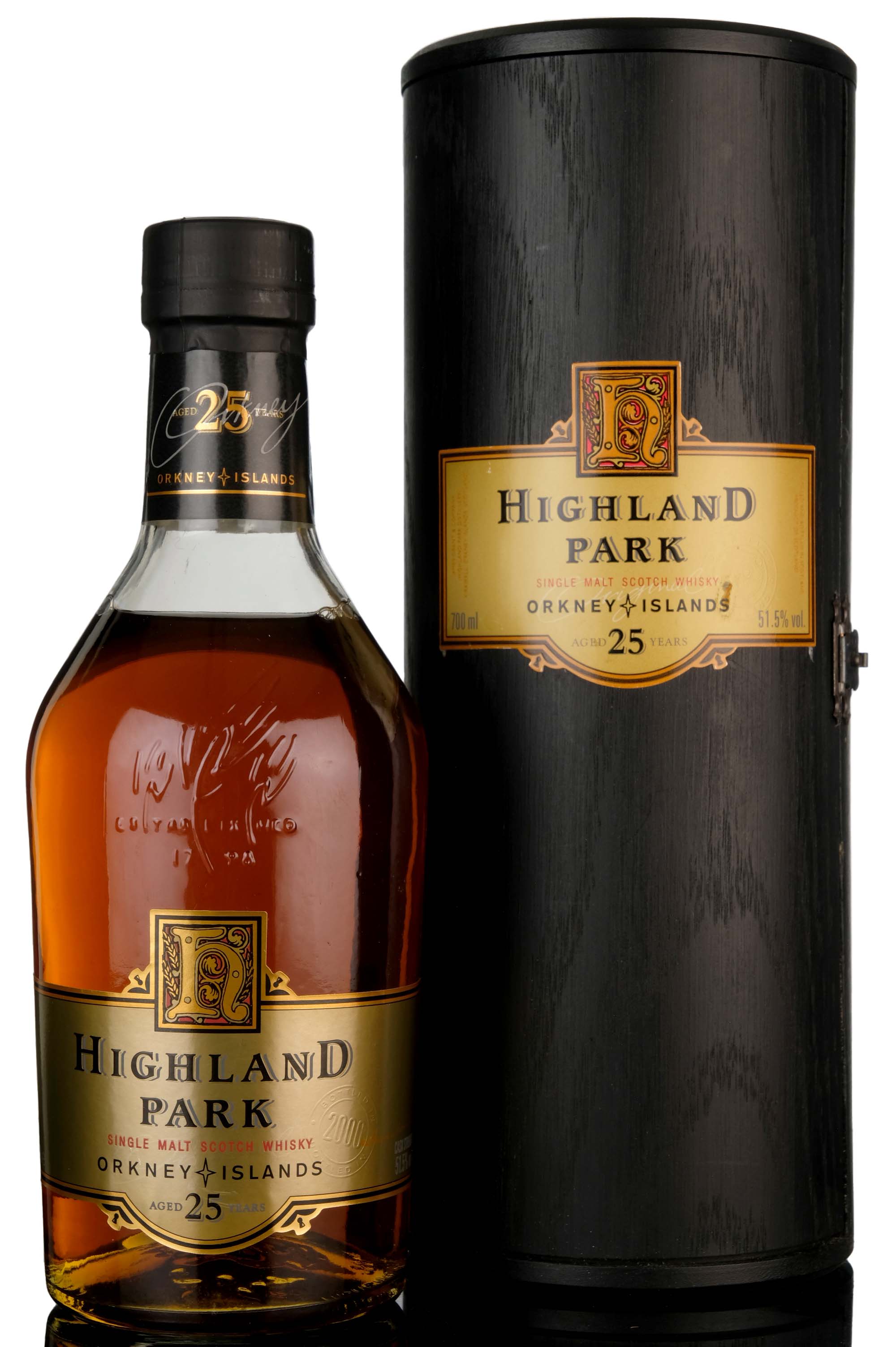 Highland Park 25 Year Old - Cask Strength 51.5% - 1990s
