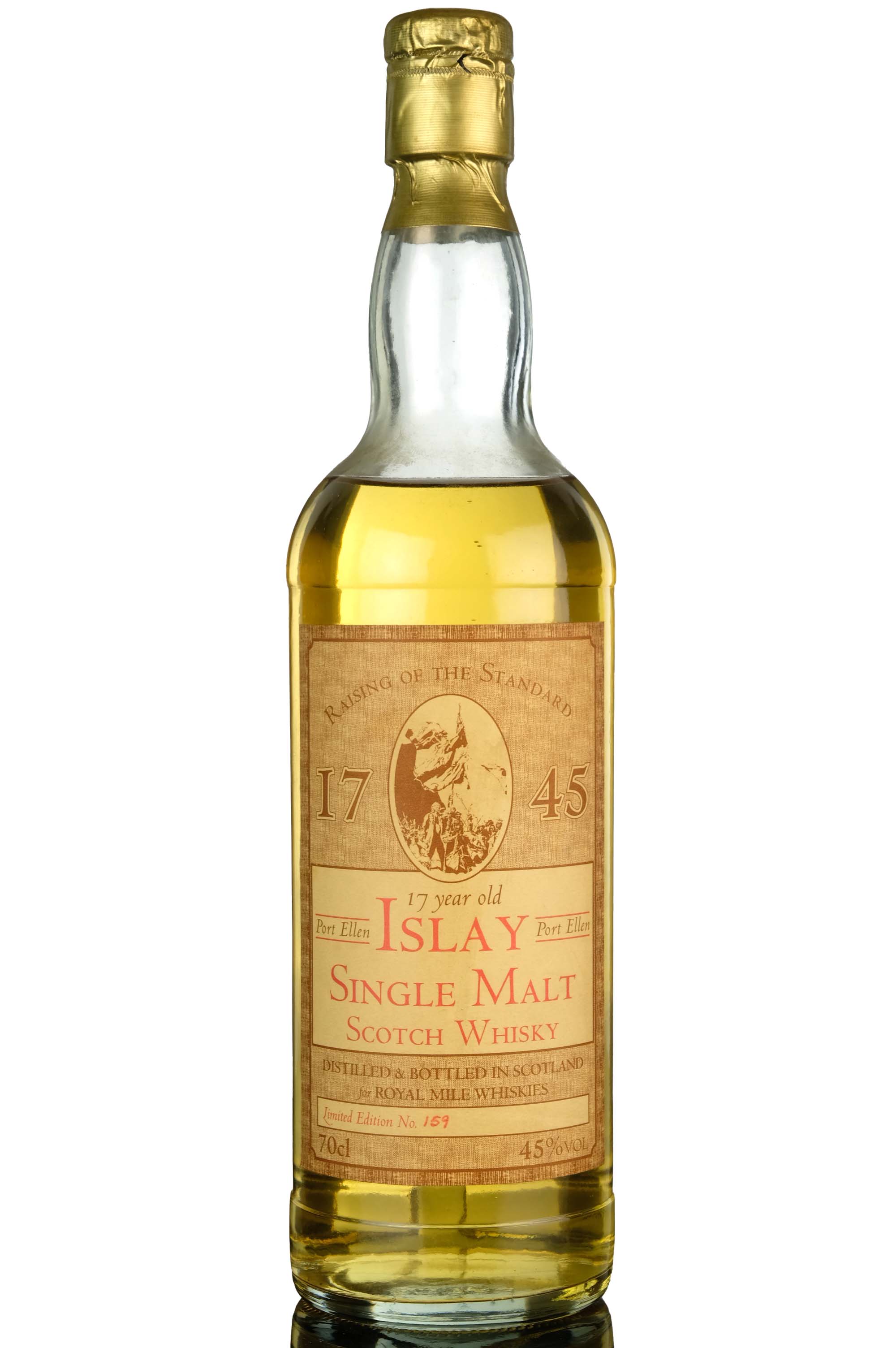 Port Ellen 17 Year Old - Rising Of The Standard - Royal Mile Whiskies Exclusive