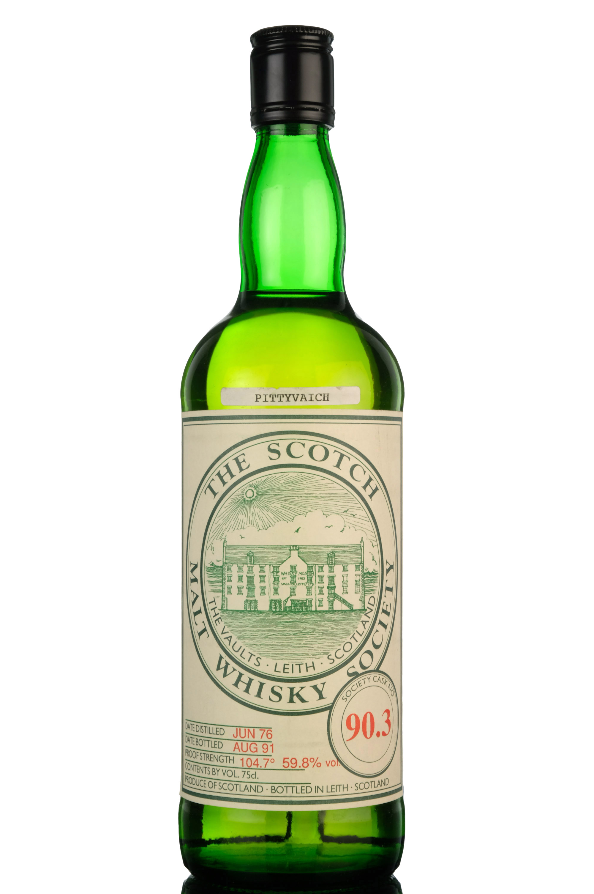 Pittyvaich 1976-1991 - 15 Year Old - SMWS 90.3 - Dry, lingering Aftertaste