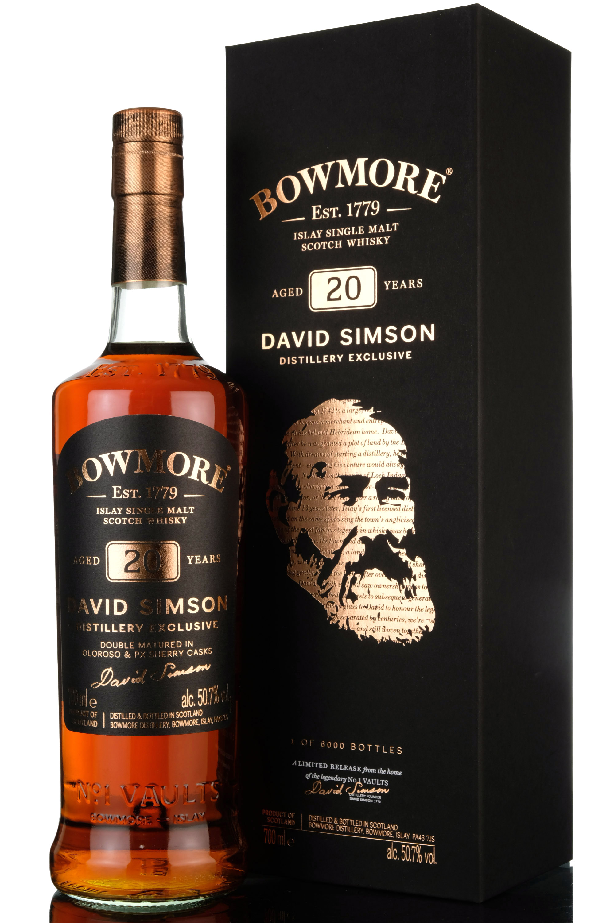 Bowmore 20 Year Old - David Simson Distillery Exclusive - 2020 Release