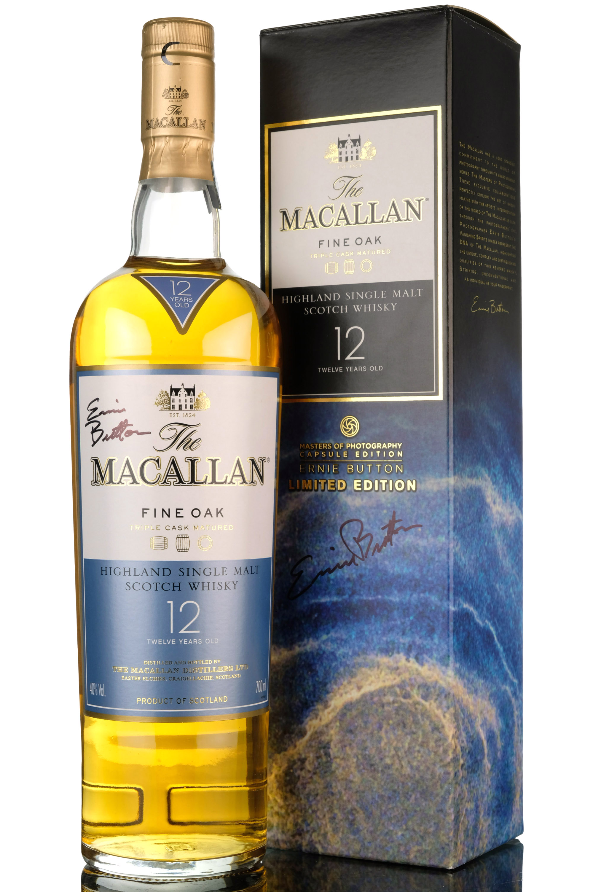 Macallan 12 Year Old - Fine Oak - Masters of Photography Capsule Edition - Ernie Button - 