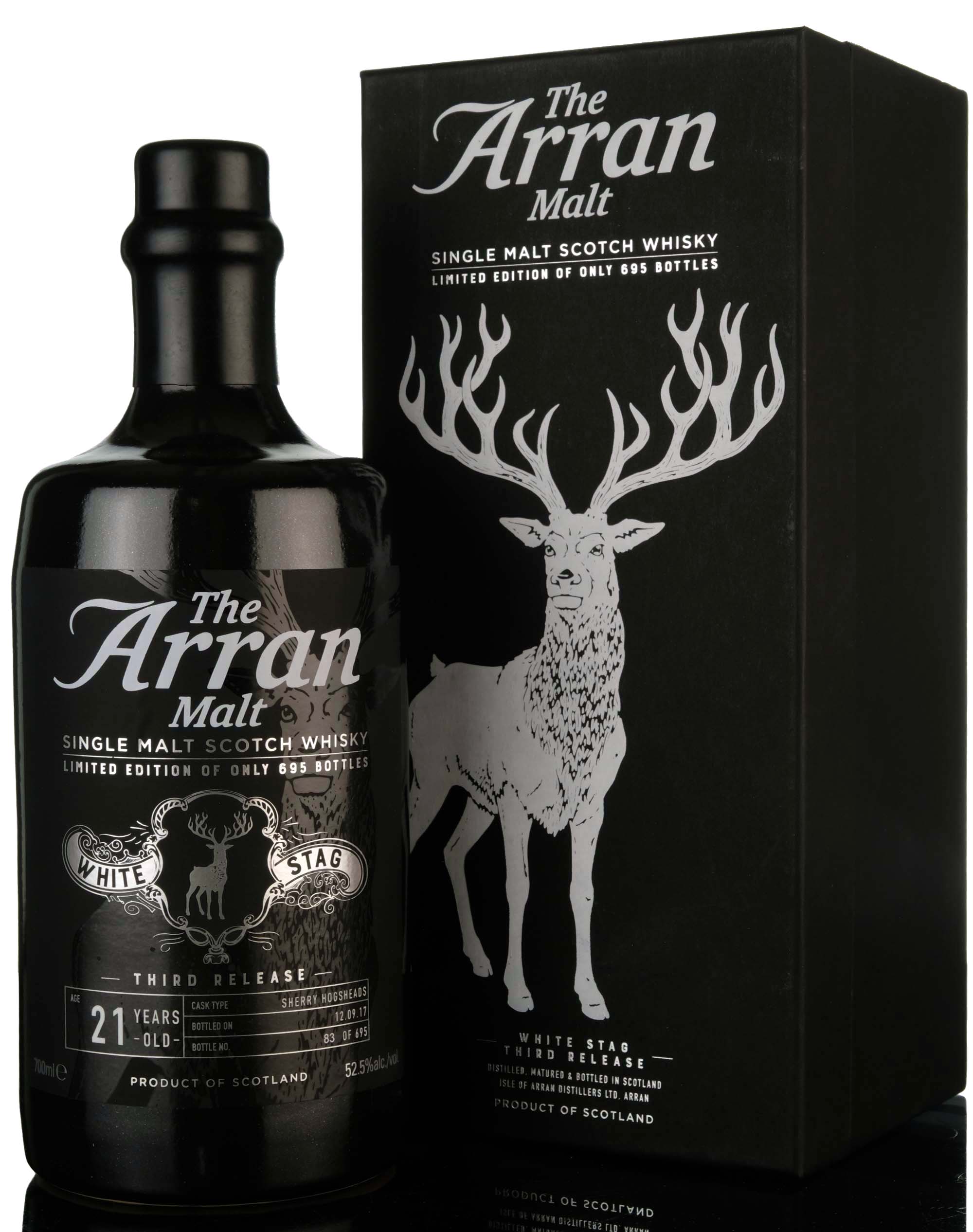 Arran 21 Year Old - White Stag - 3rd Release - 2017 Release
