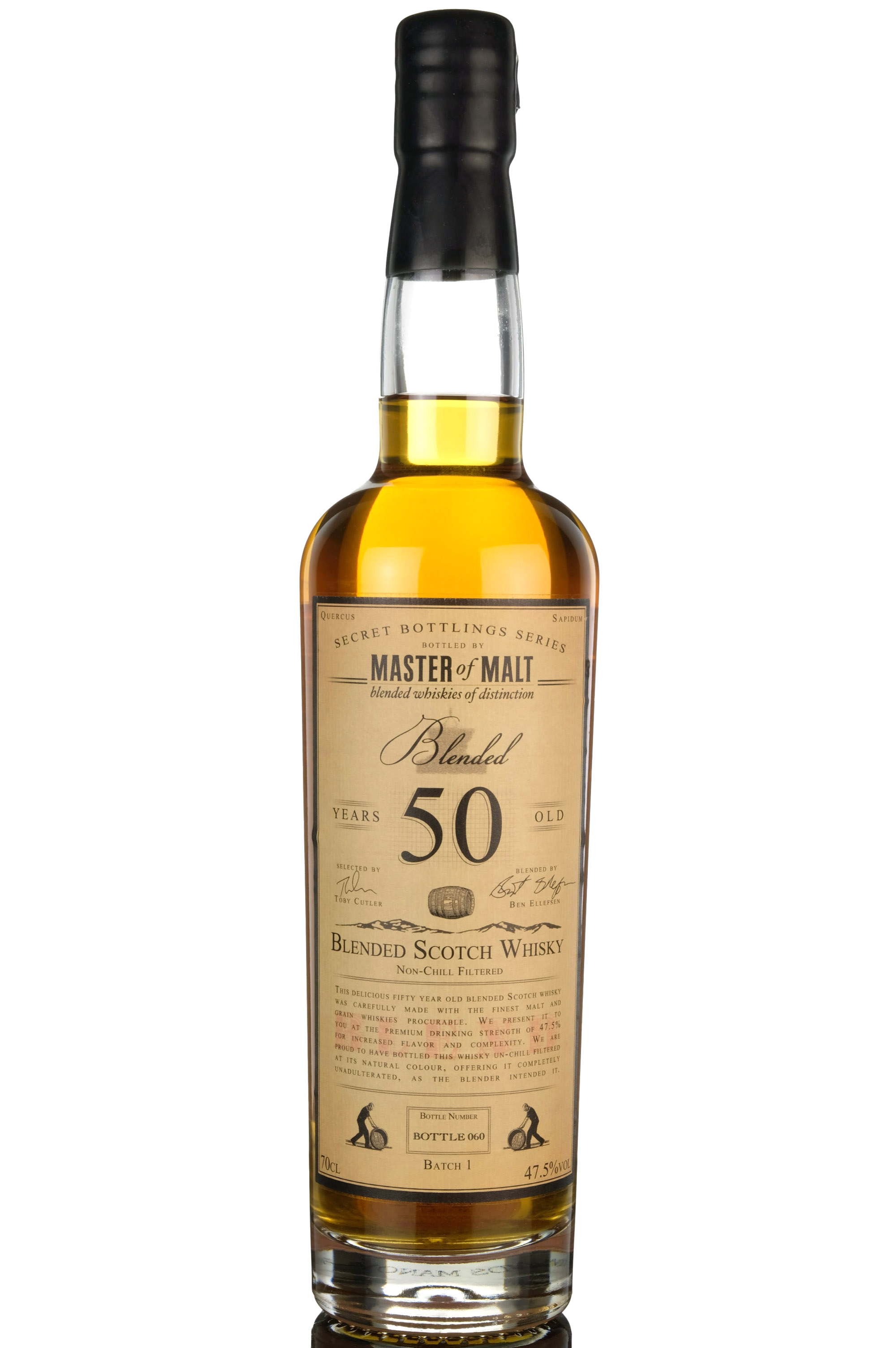 Blended 50 Year Old - Master Of Malts - Secret Bottling Series - Batch 1 - 2016 Release