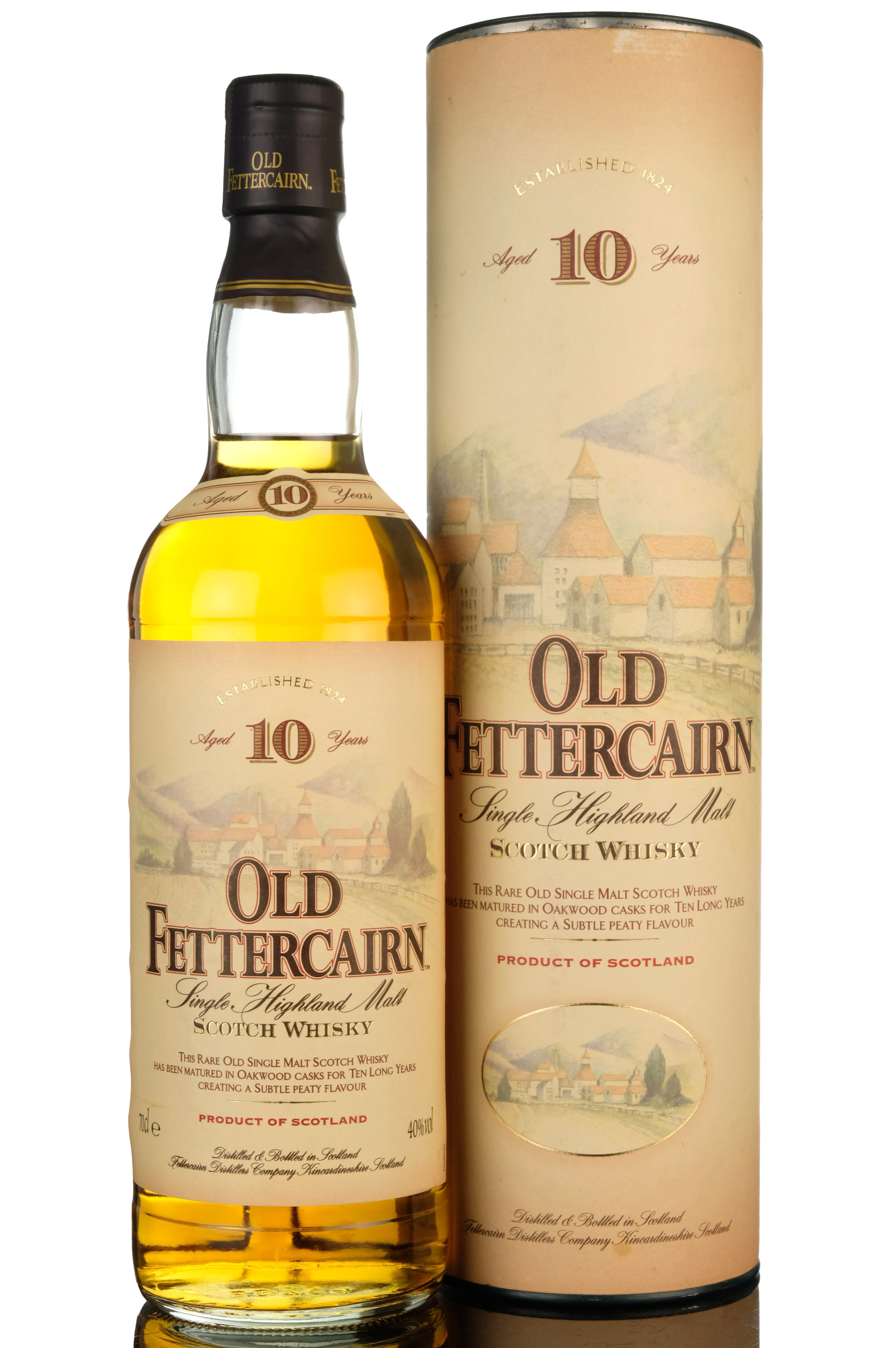 Old Fettercairn 10 Year Old - Circa 2000