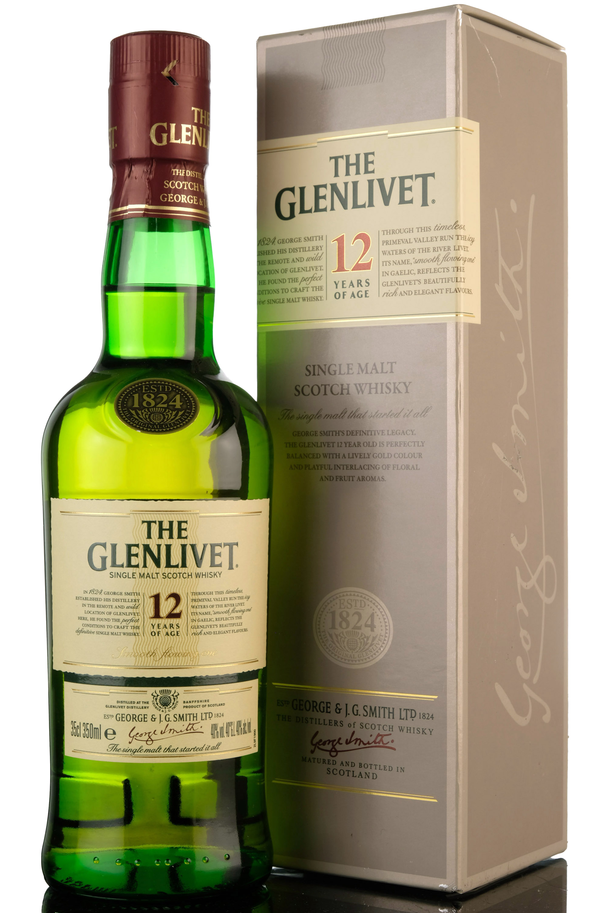 Glenlivet 12 Year Old - Half Bottle