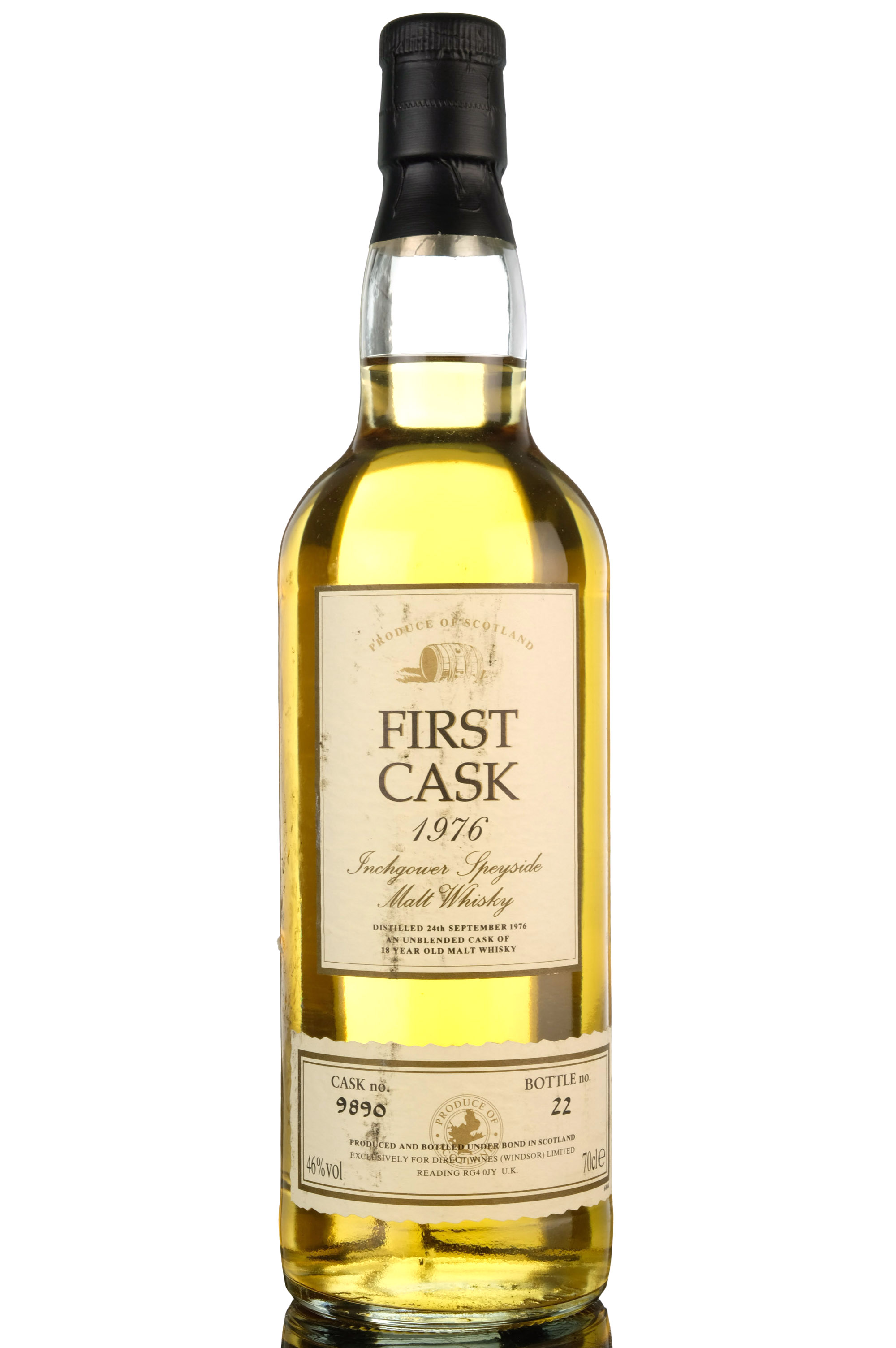 Inchgower 1976 - 18 Year Old - First Cask - Single Cask 9890