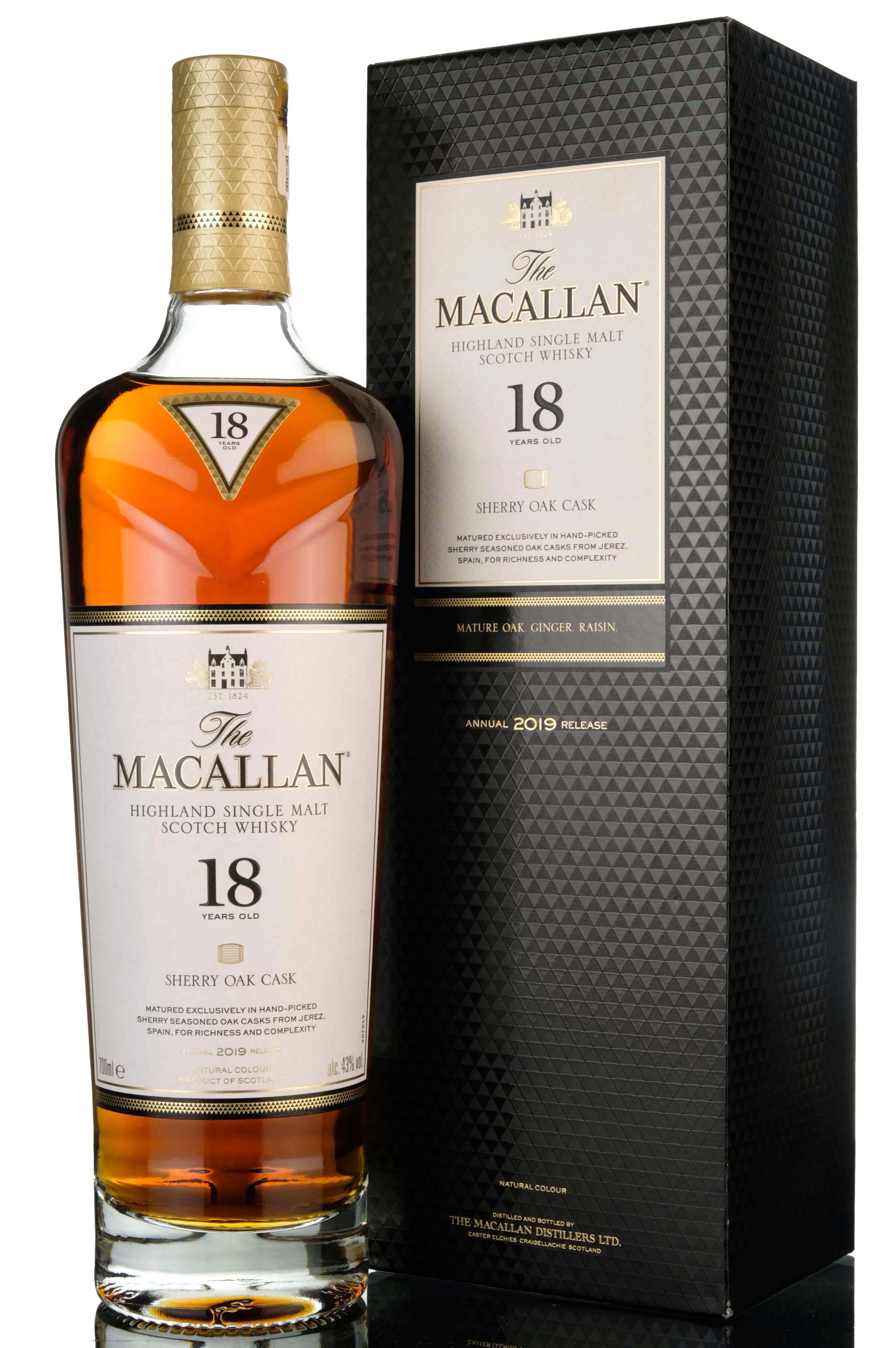 Macallan 18 Year Old - Sherry Cask - 2019 Release
