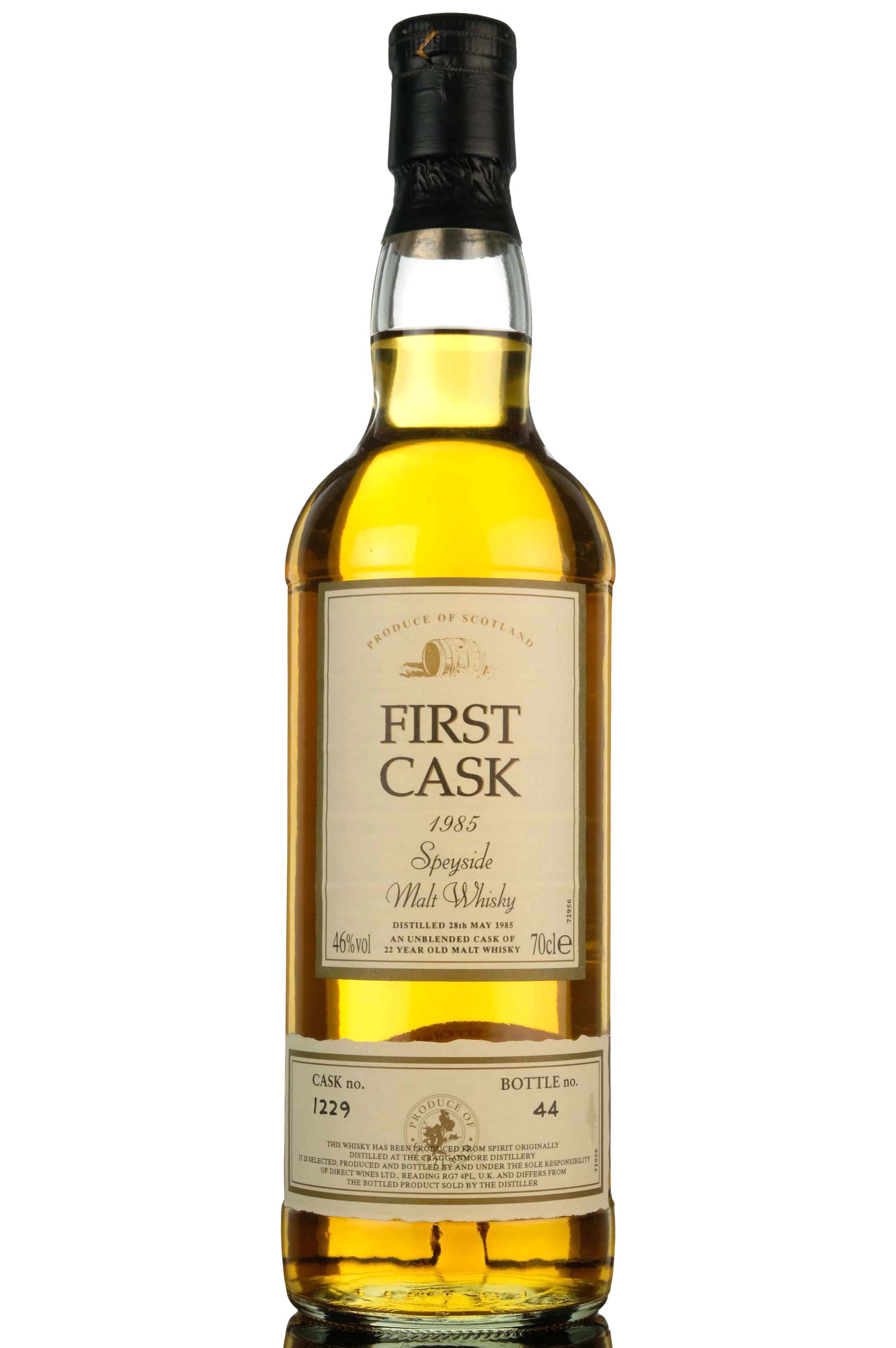 Cragganmore 1985 - 22 Year Old - First Cask - Single Cask 1229