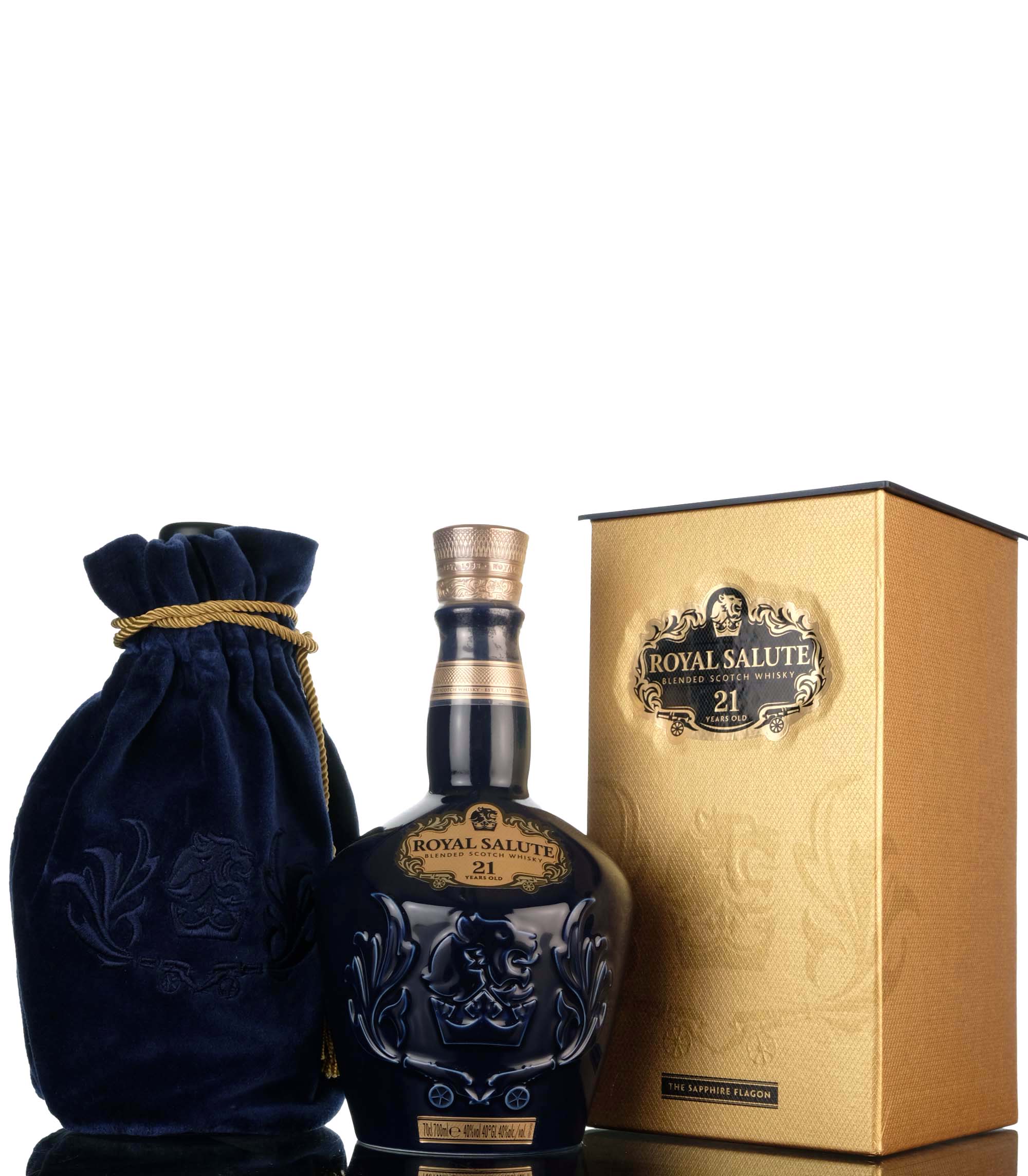 Royal Salute 21 Year Old - Blue Ceramic - 2016 Release
