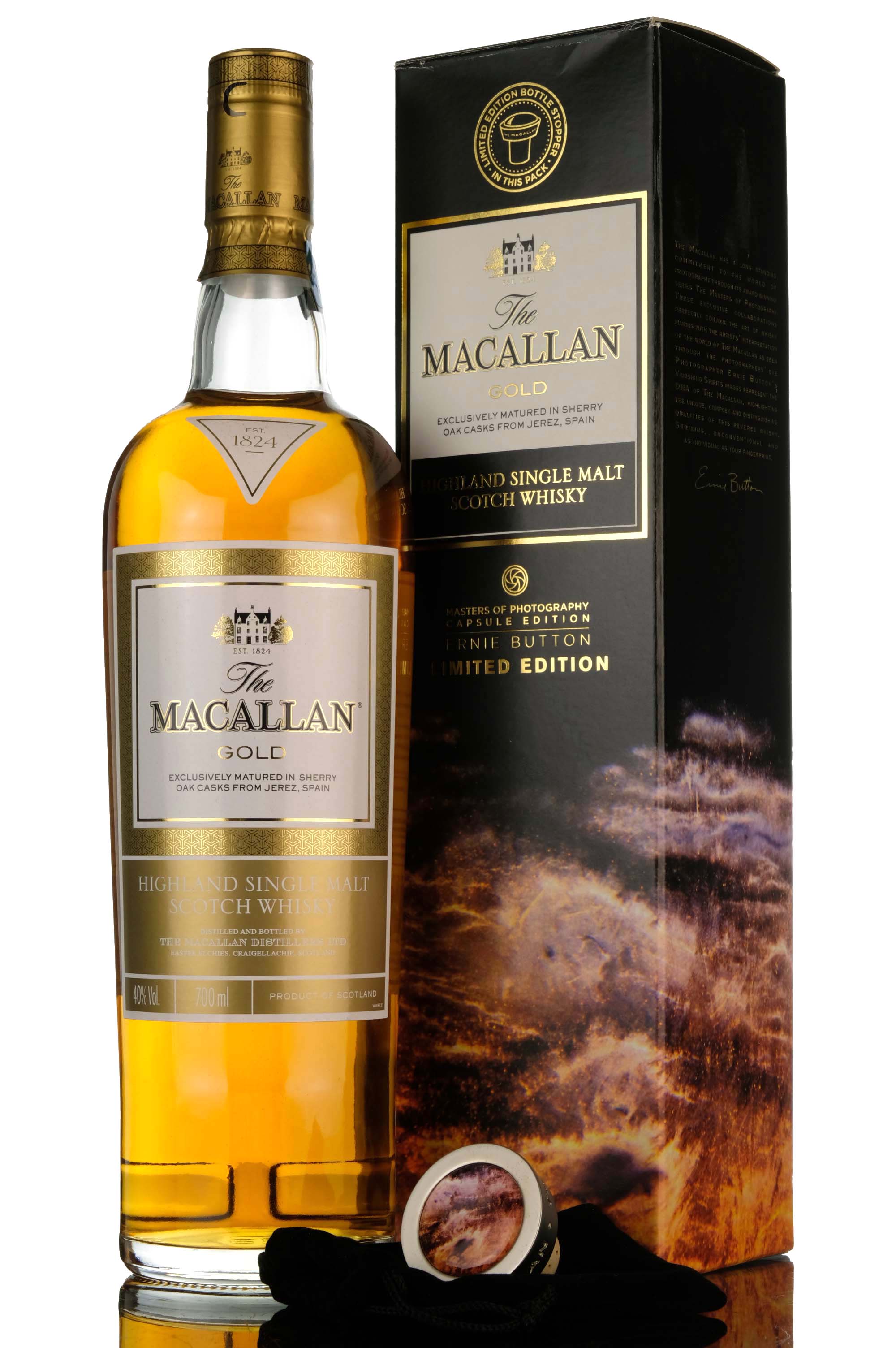 Macallan Gold - Sherry Cask - Masters of Photography Capsule Edition - Ernie Button