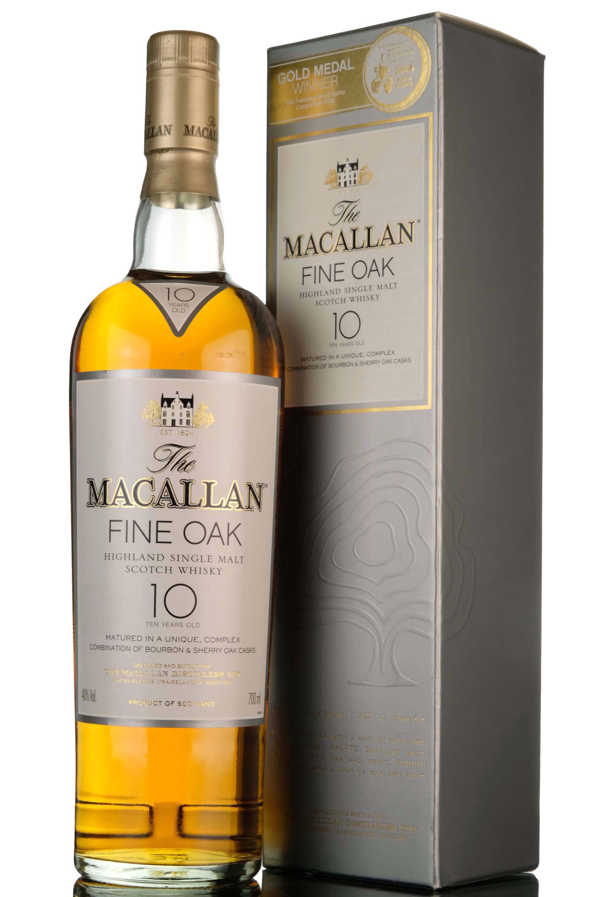 Macallan 10 Year Old - Fine Oak - Mid 2000s