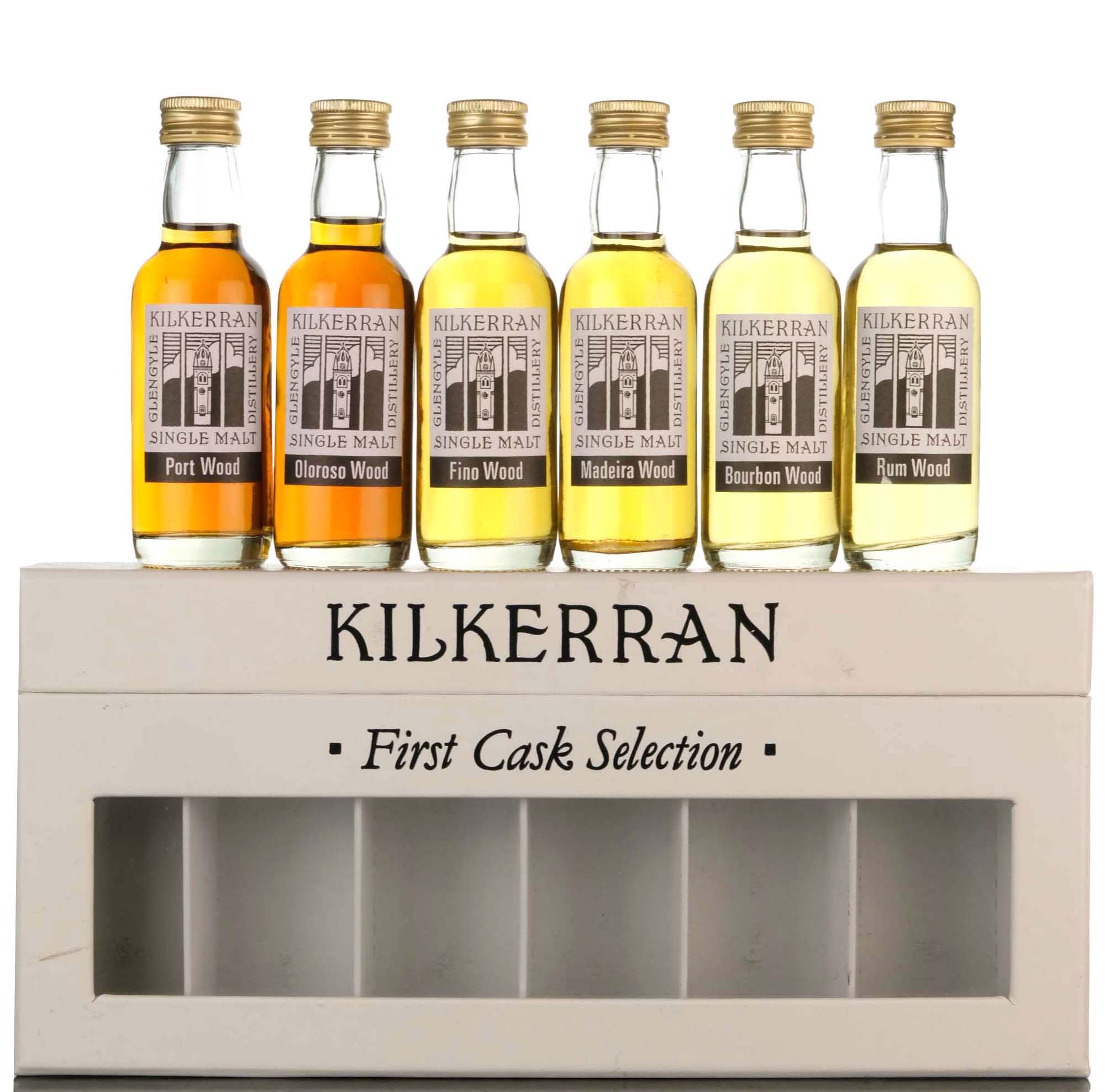 Kilkerran First Cask Selection Miniatures Set
