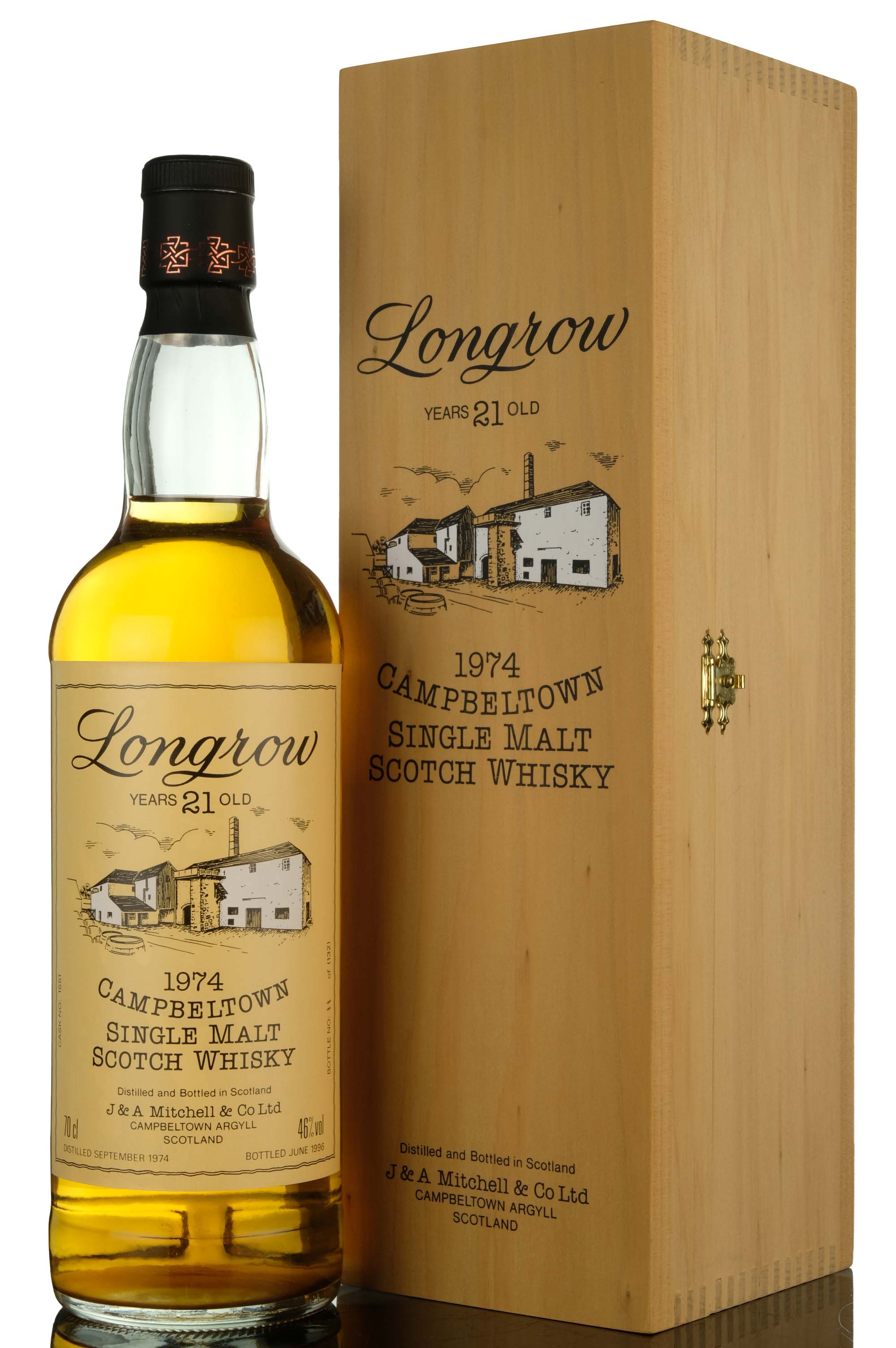 Longrow 1974-1996 - 21 Year Old - Single Cask 1551