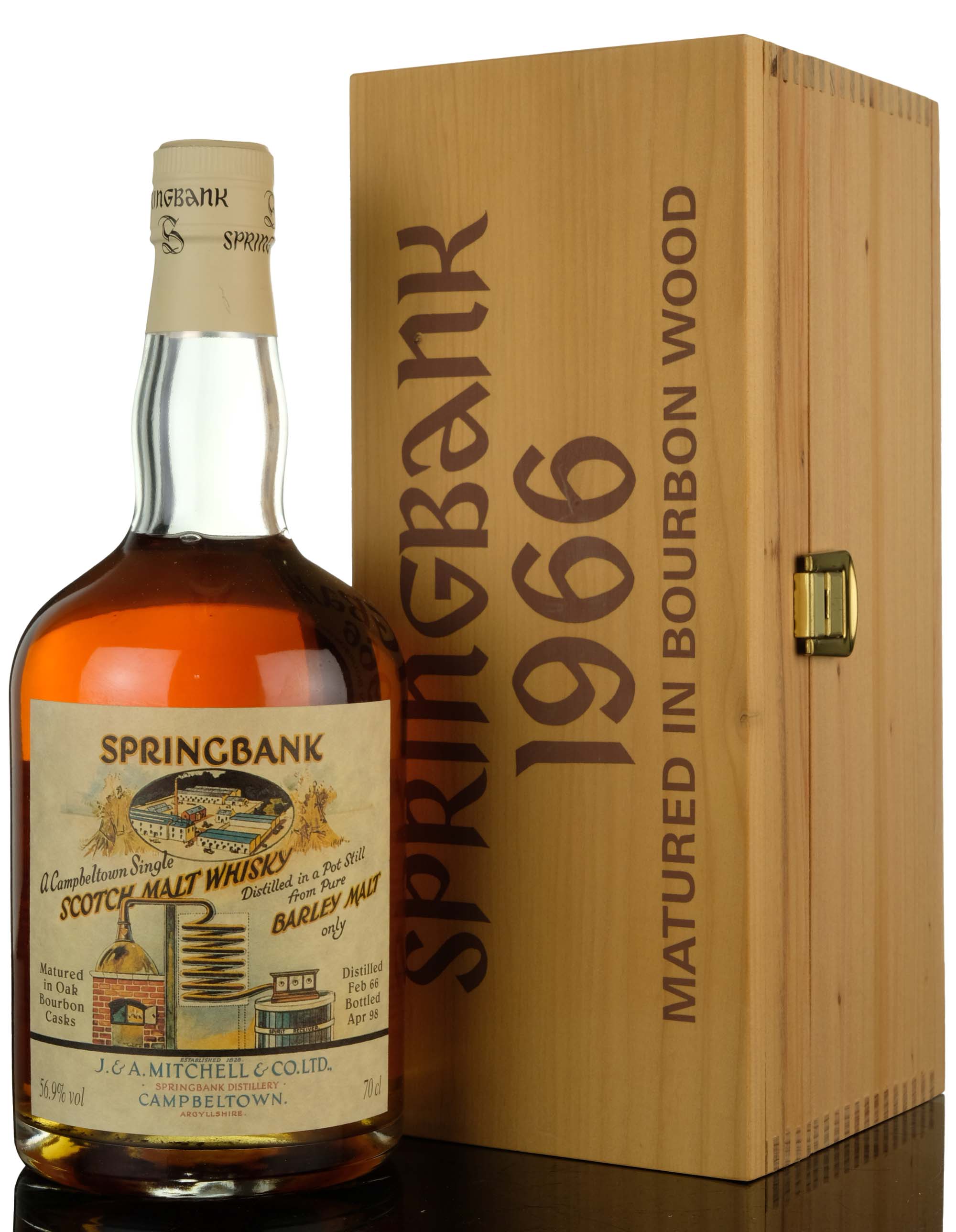 Springbank 1966-1998 - 32 Year Old - Local Barley - Single Cask 491