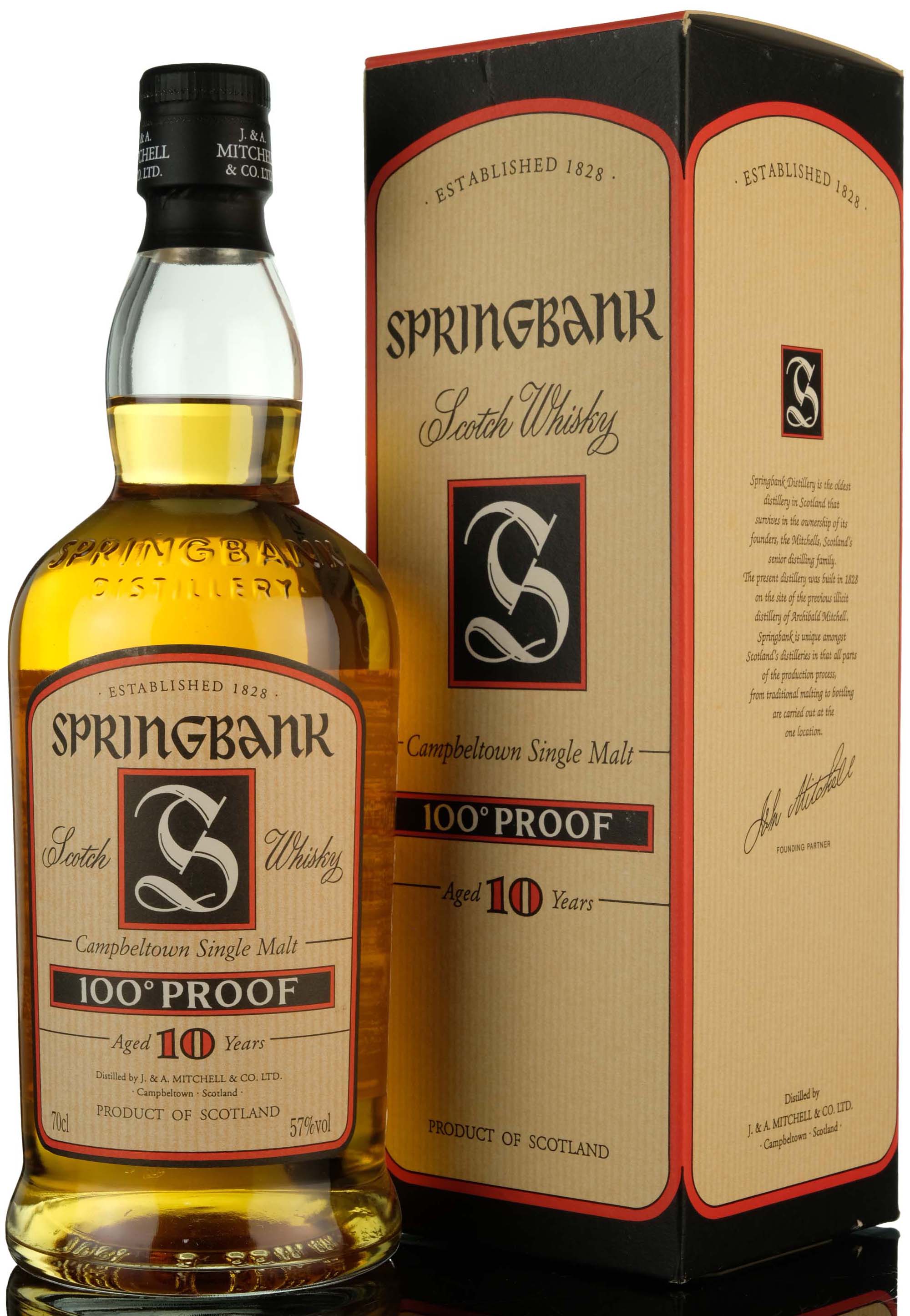 Springbank 10 Year Old - 100 Proof - 2000s