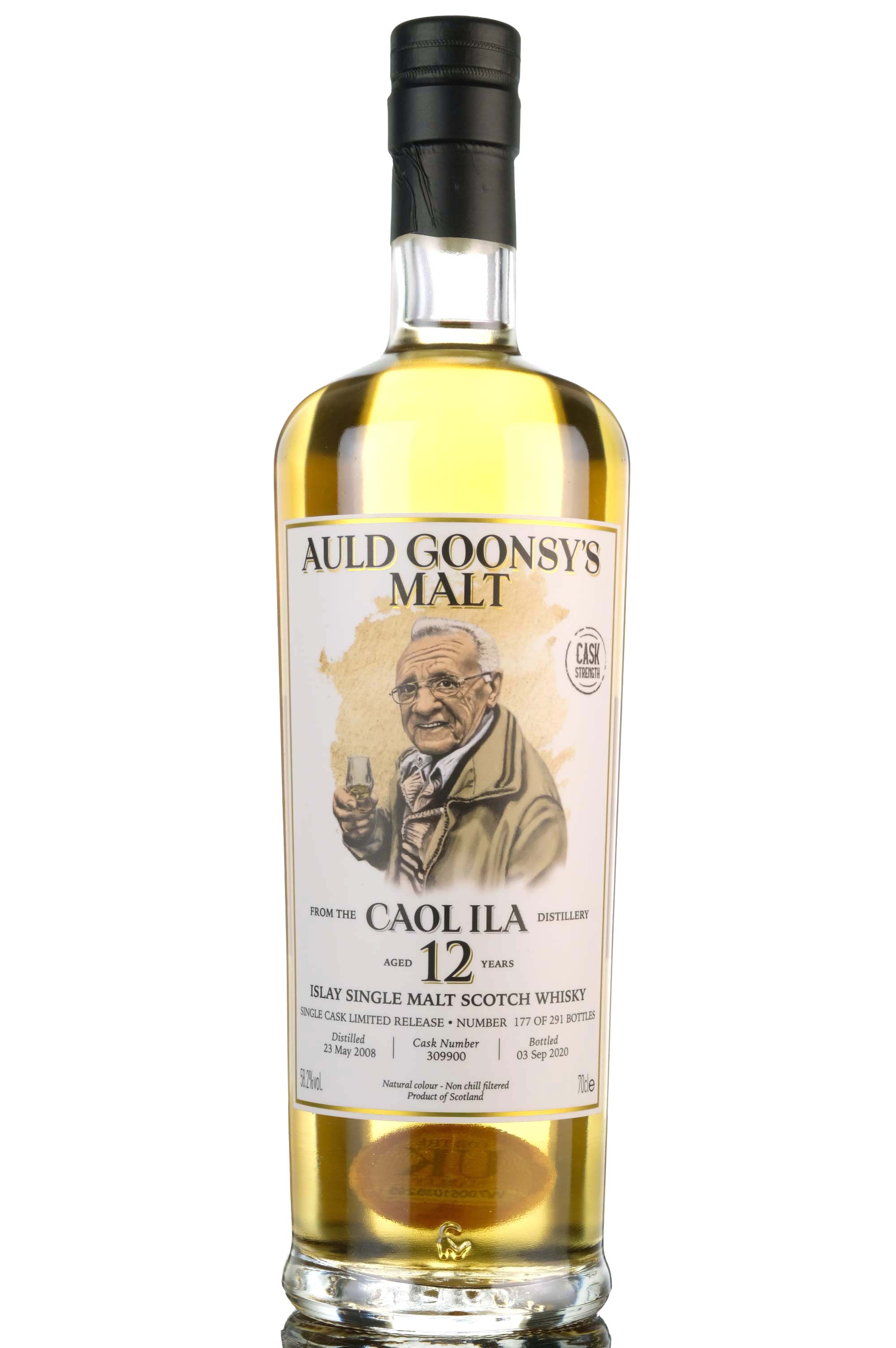 Caol Ila 2008-2020 - 12 Year Old - Auld Goonsys - Single Cask 309900