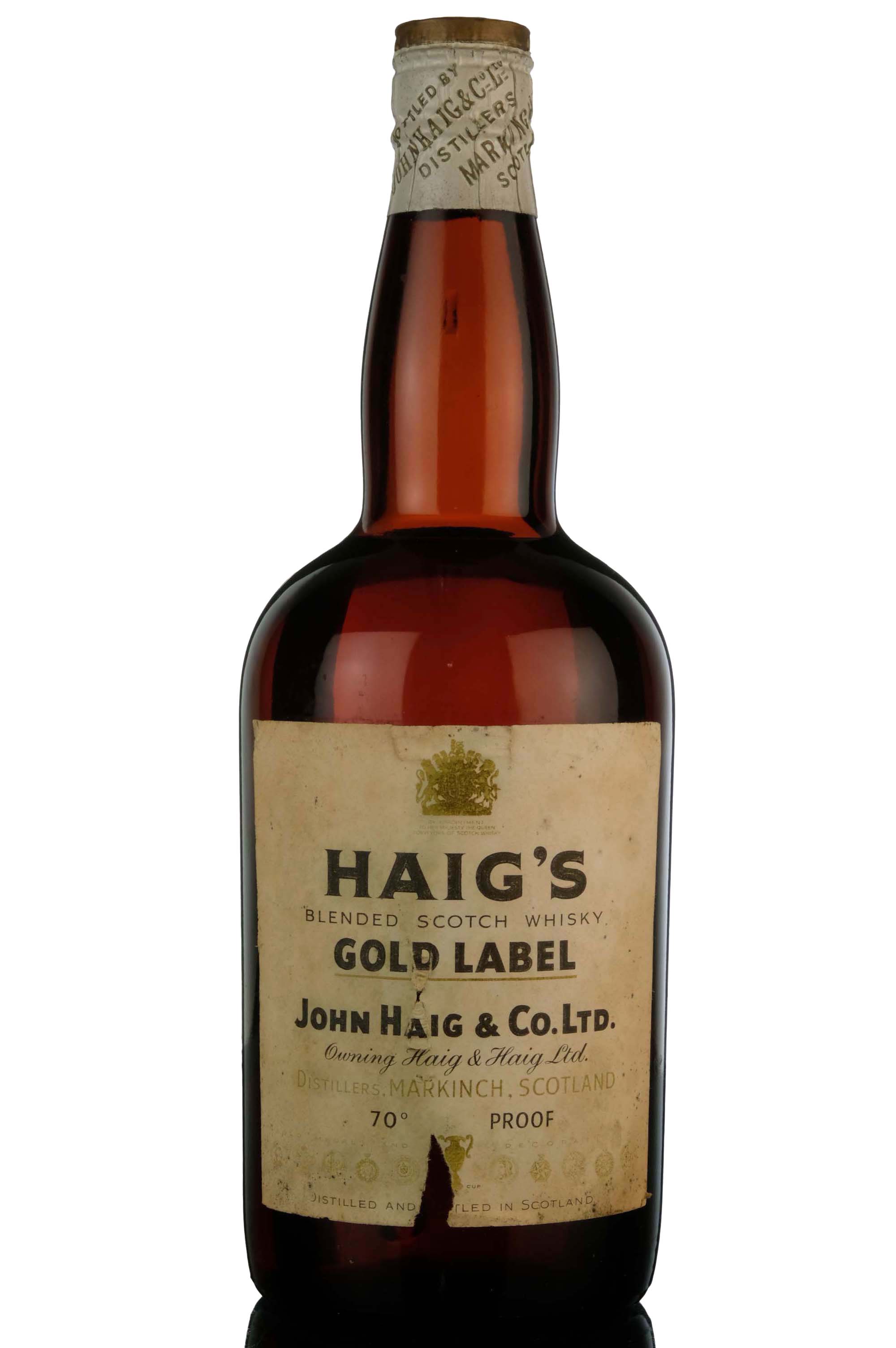 Haigs Gold Label - 1950s